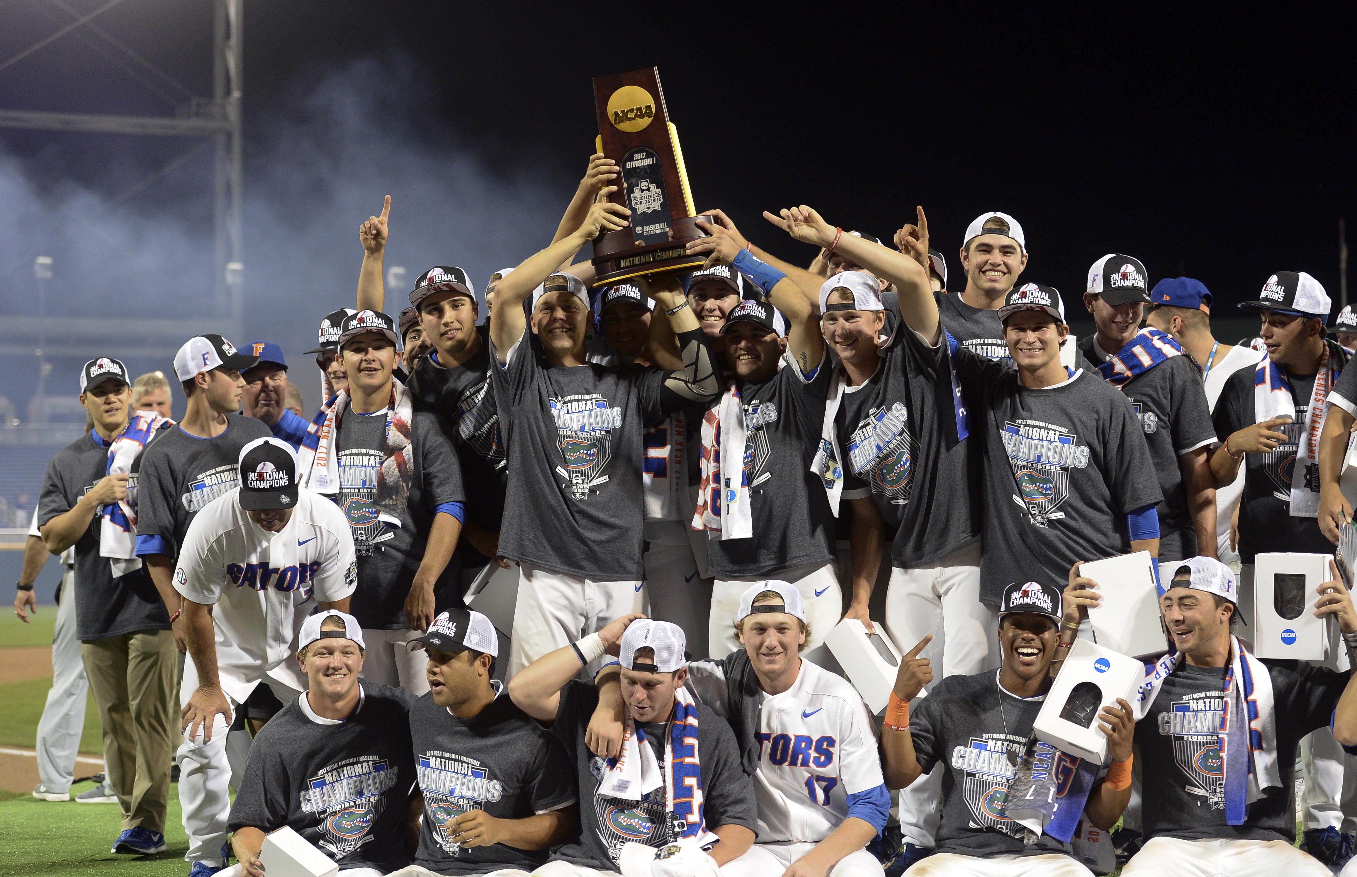 NCAA Baseball: College World Series-Florida vs LSU