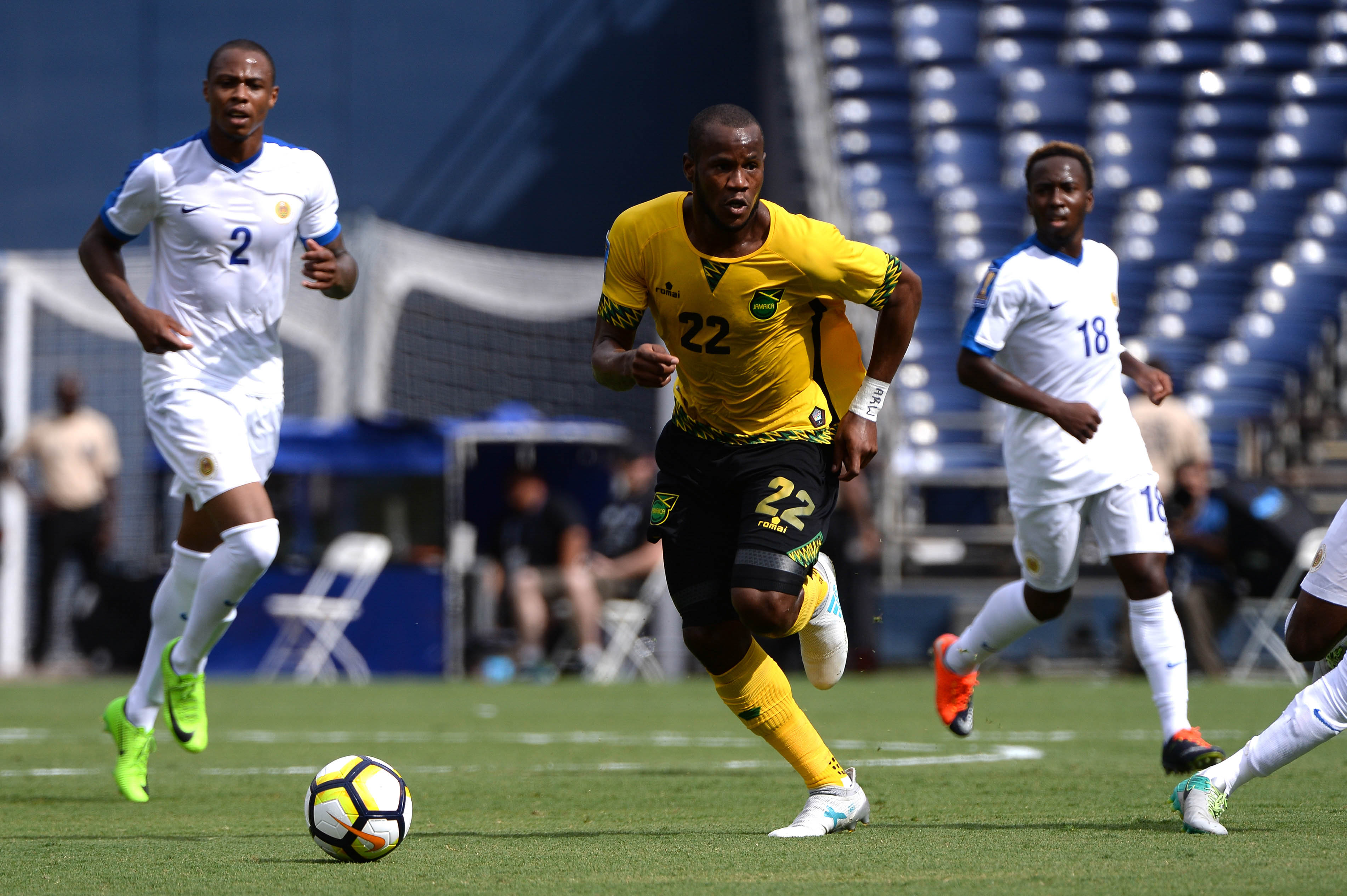 Soccer: 2017 CONCACAF Gold Cup-Curacao at Jamaica