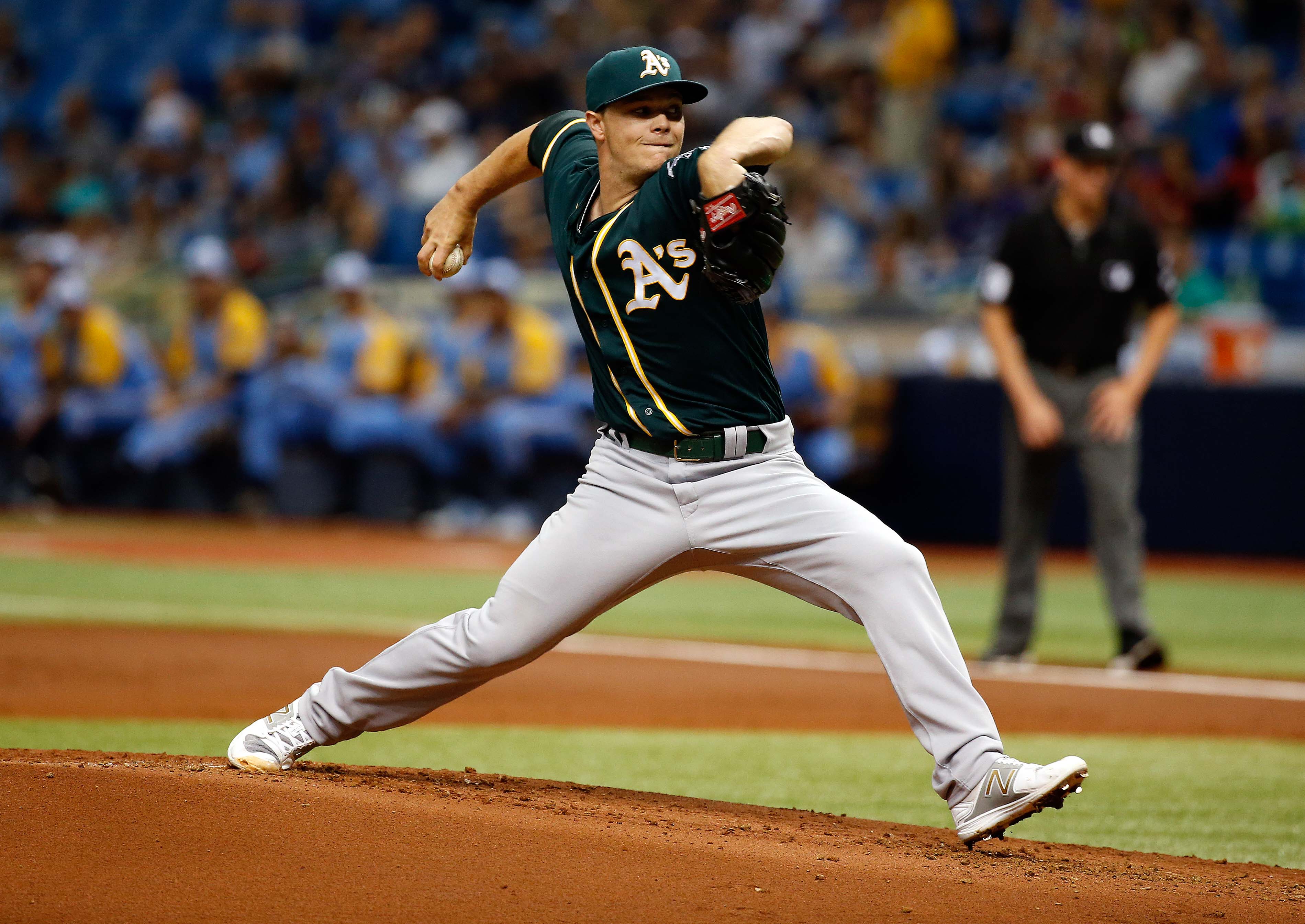 MLB: Game One-Oakland Athletics at Tampa Bay Rays