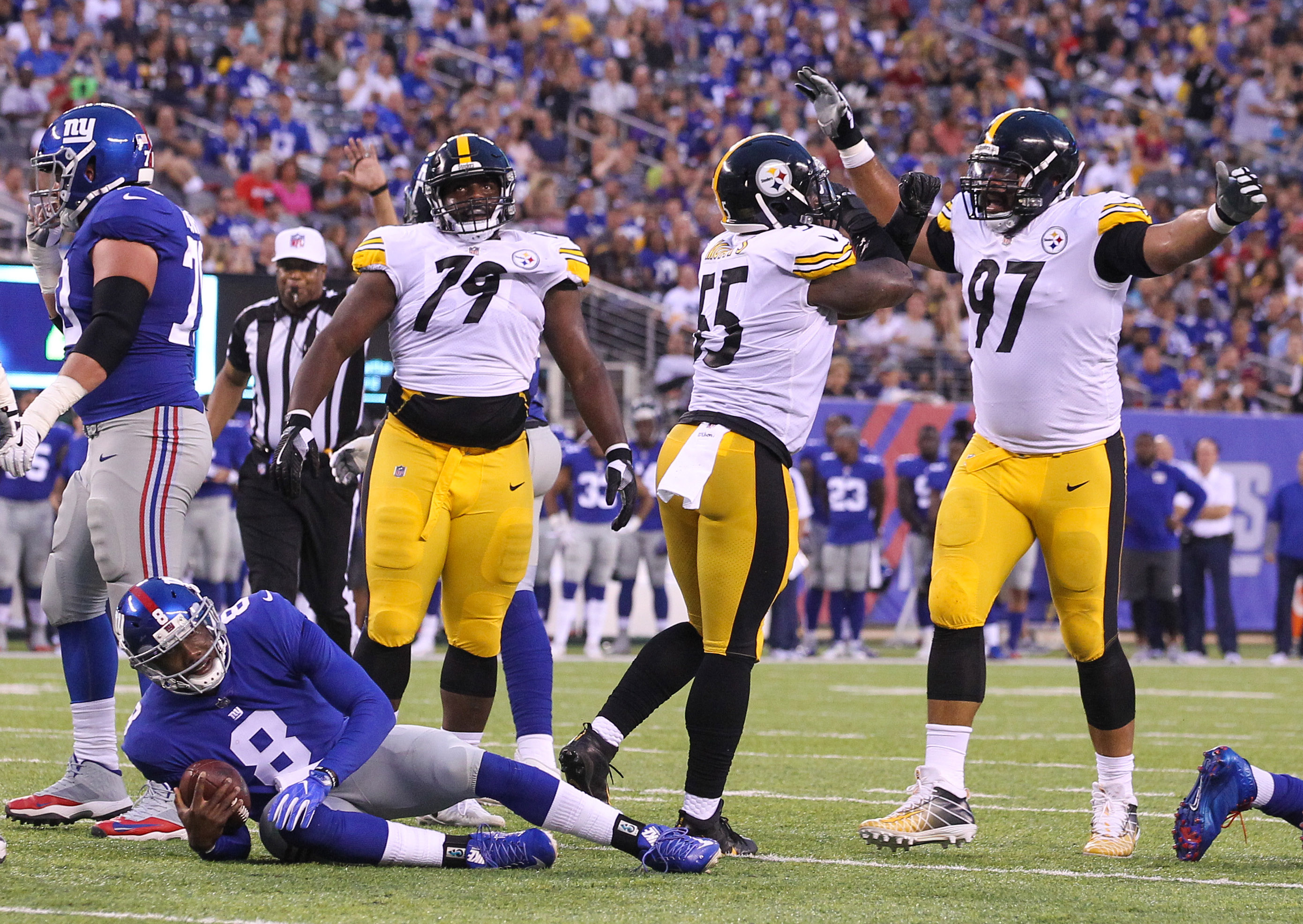 NFL: Pittsburgh Steelers at New York Giants