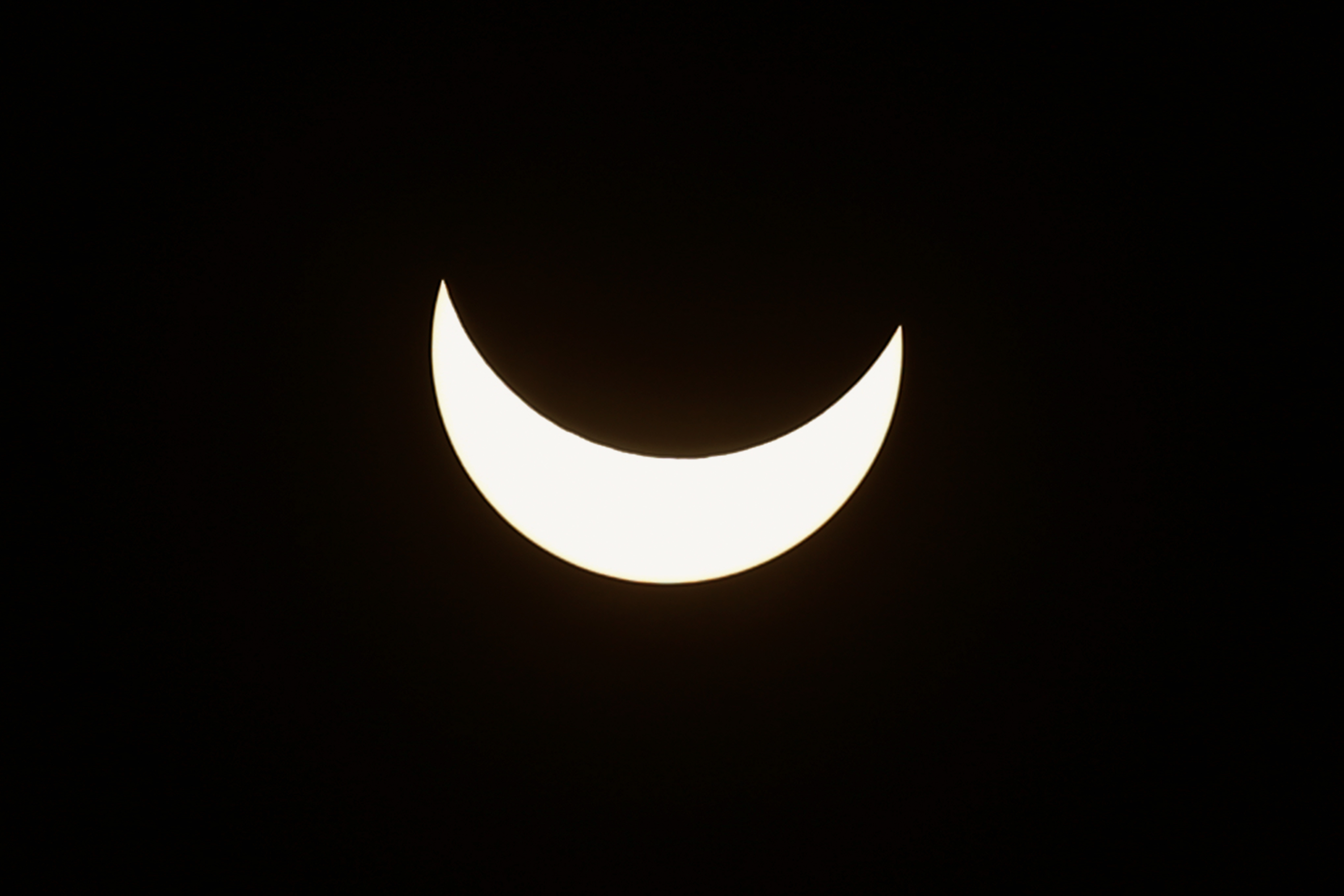 Partial Solar Eclipse Over Central Europe