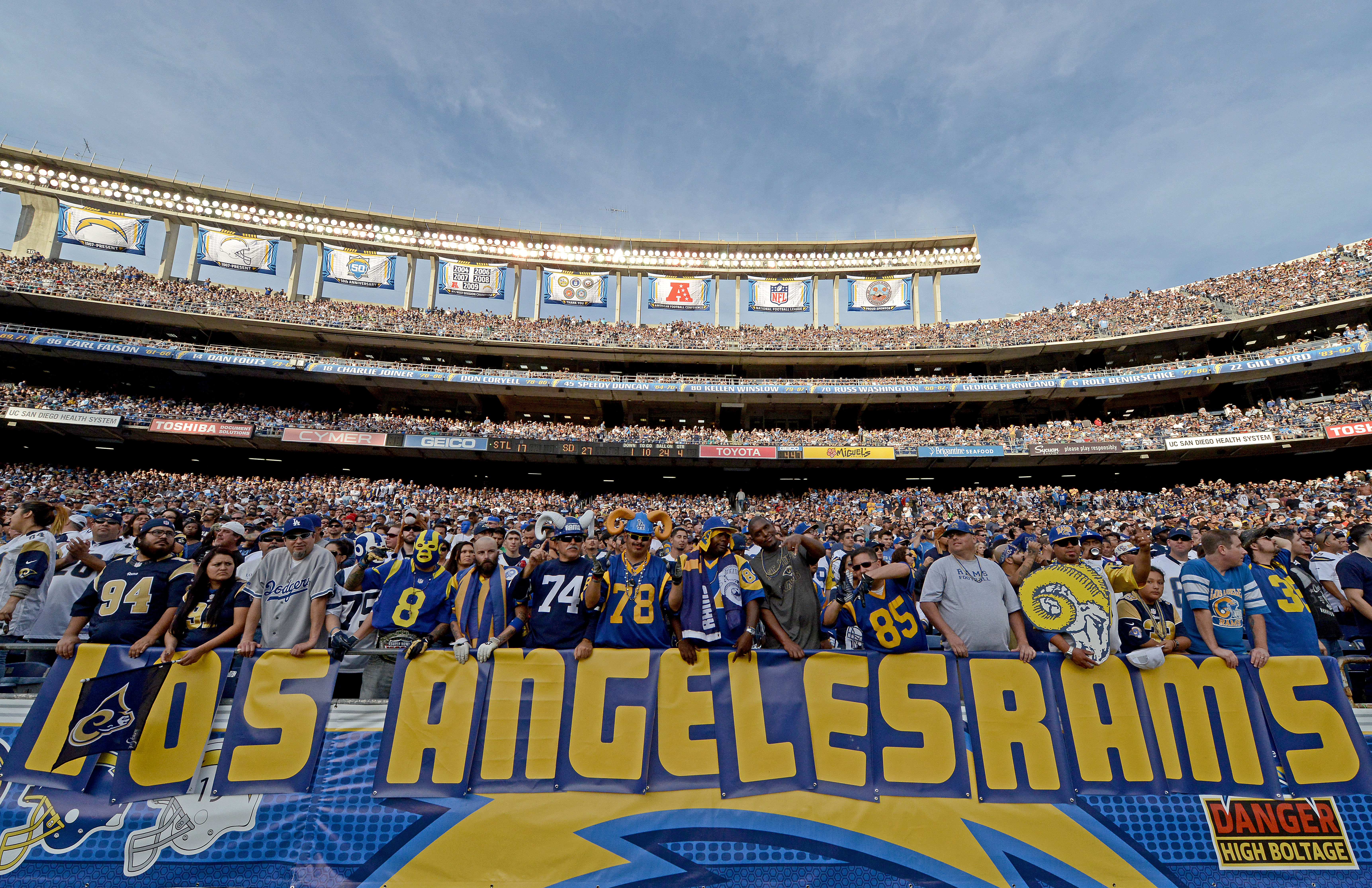St. Louis Rams v San Diego Chargers