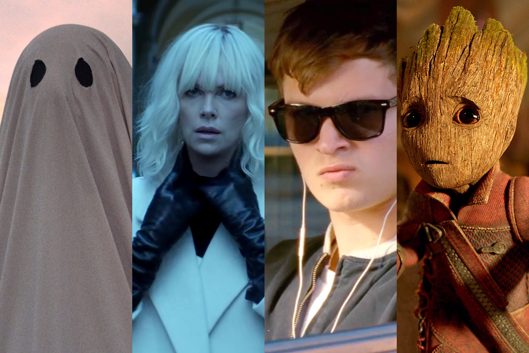 A Ghost Story, Atomic Blonde, Baby Driver, and Guardians of the Galaxy Vol. 2