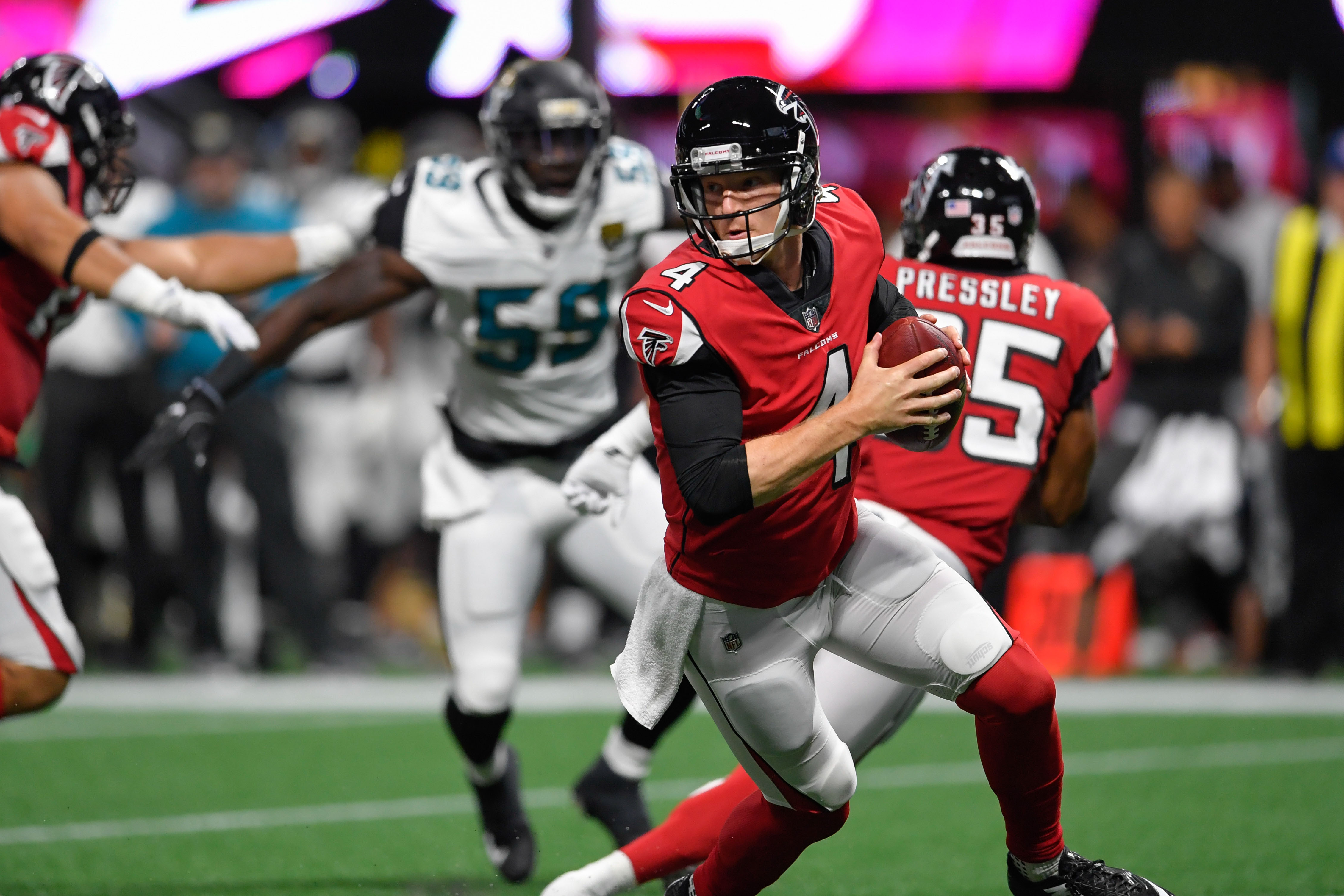 NFL: Jacksonville Jaguars at Atlanta Falcons