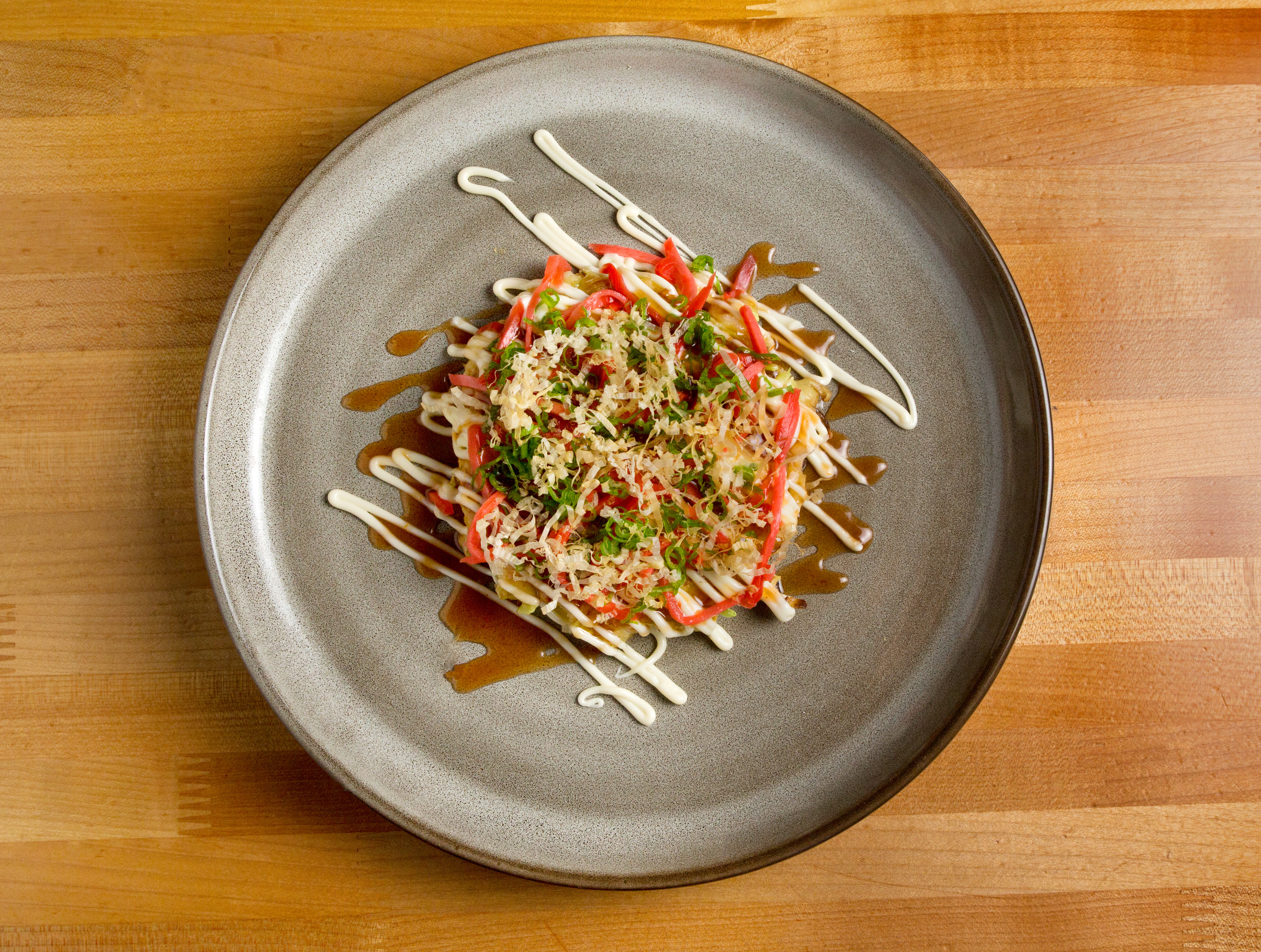 Okonomiyaki at Hatsumi
