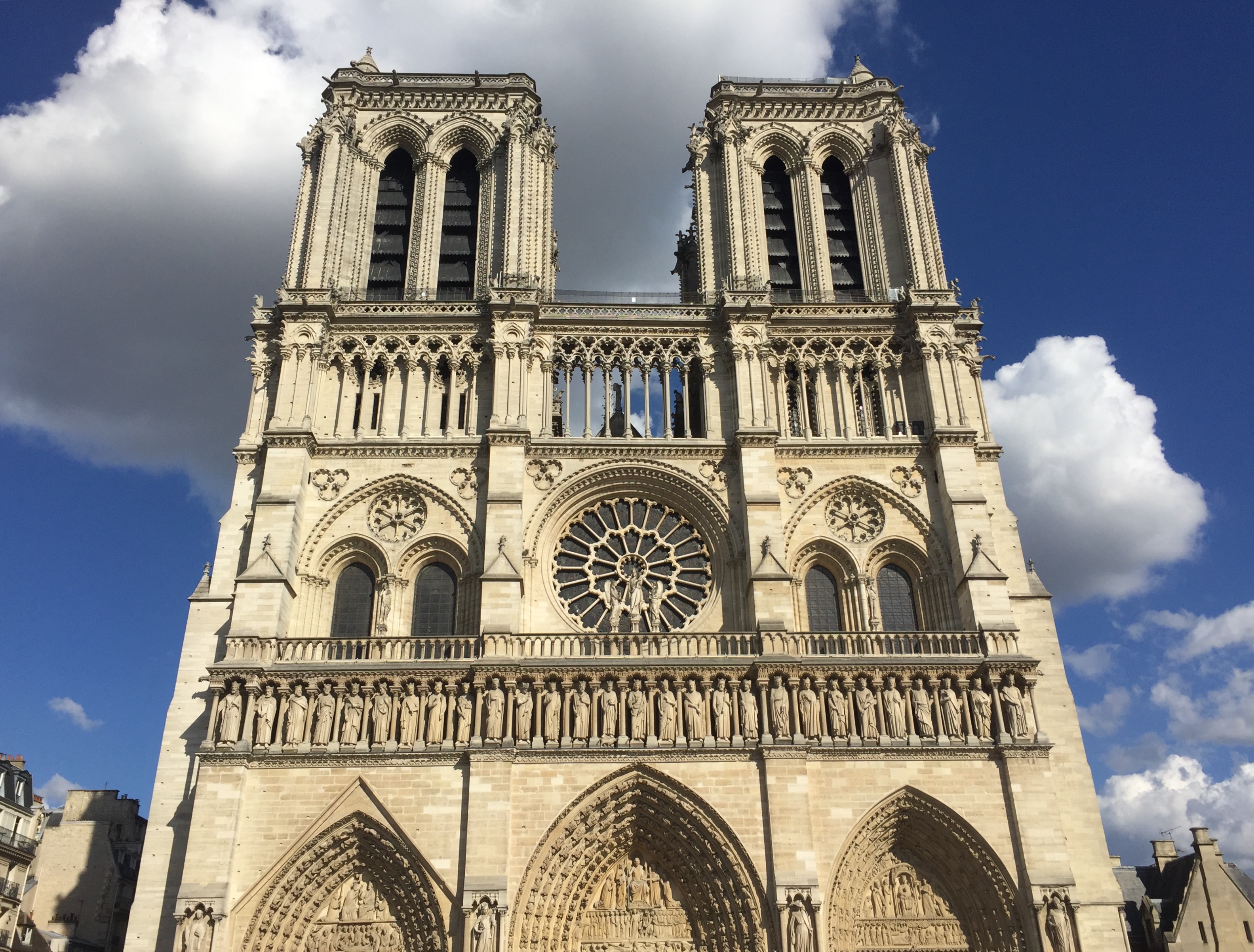 Notre-Dame Cathedral in Paris.