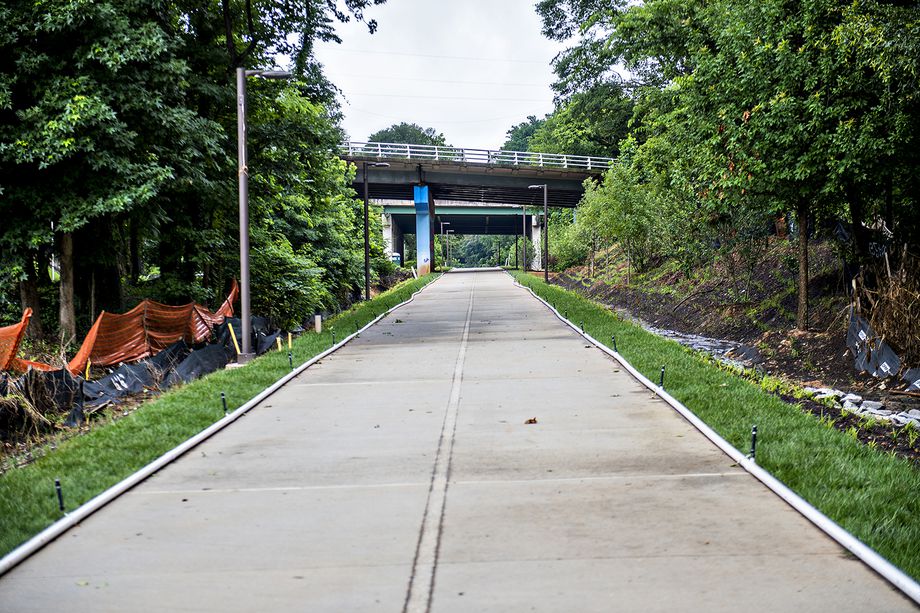 The Atlanta Beltline’s Westside Trail, prior to its 2017 unveiling. 