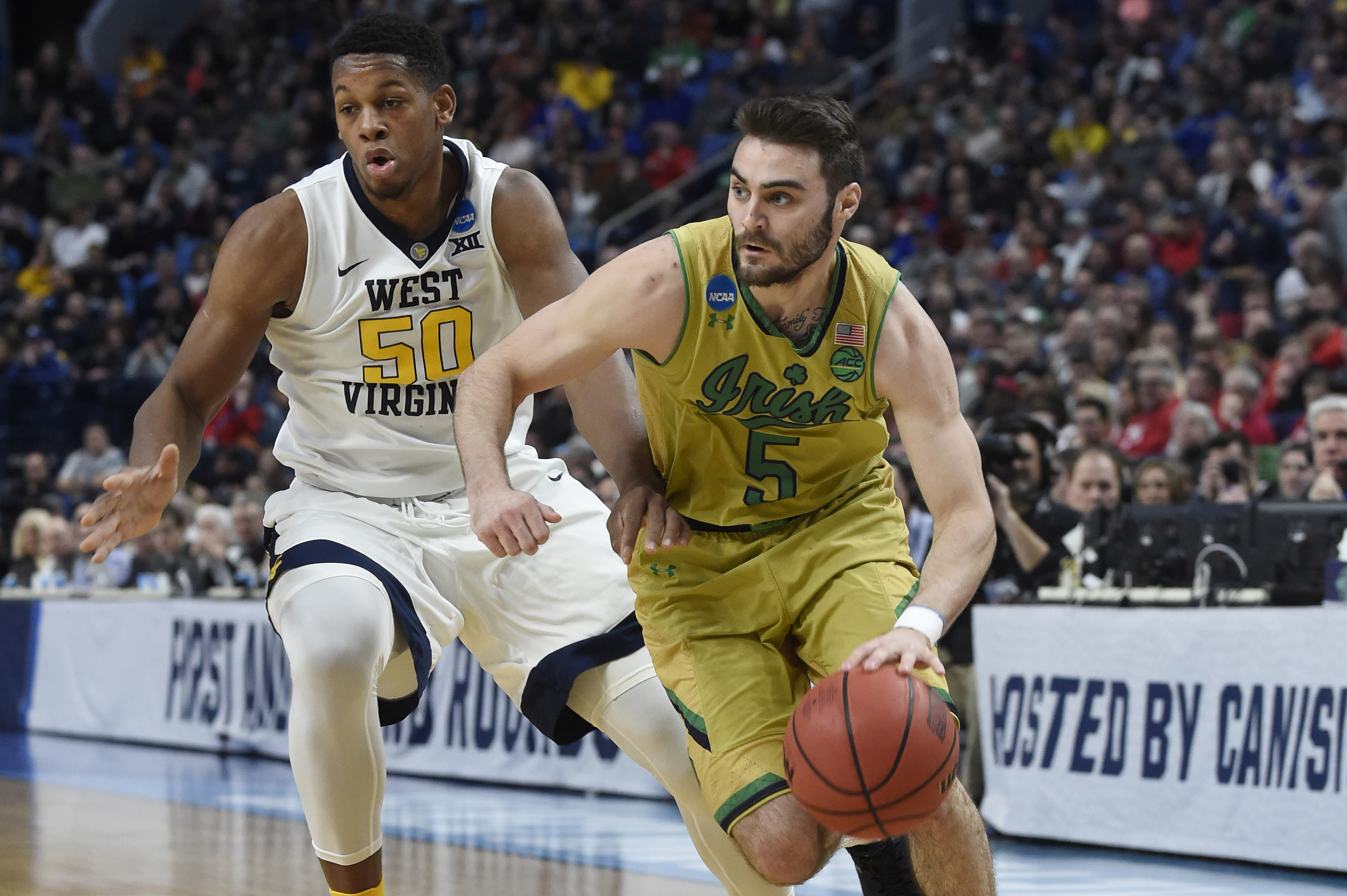 NCAA Basketball: NCAA Tournament-Second Round-Notre Dame vs West Virginia