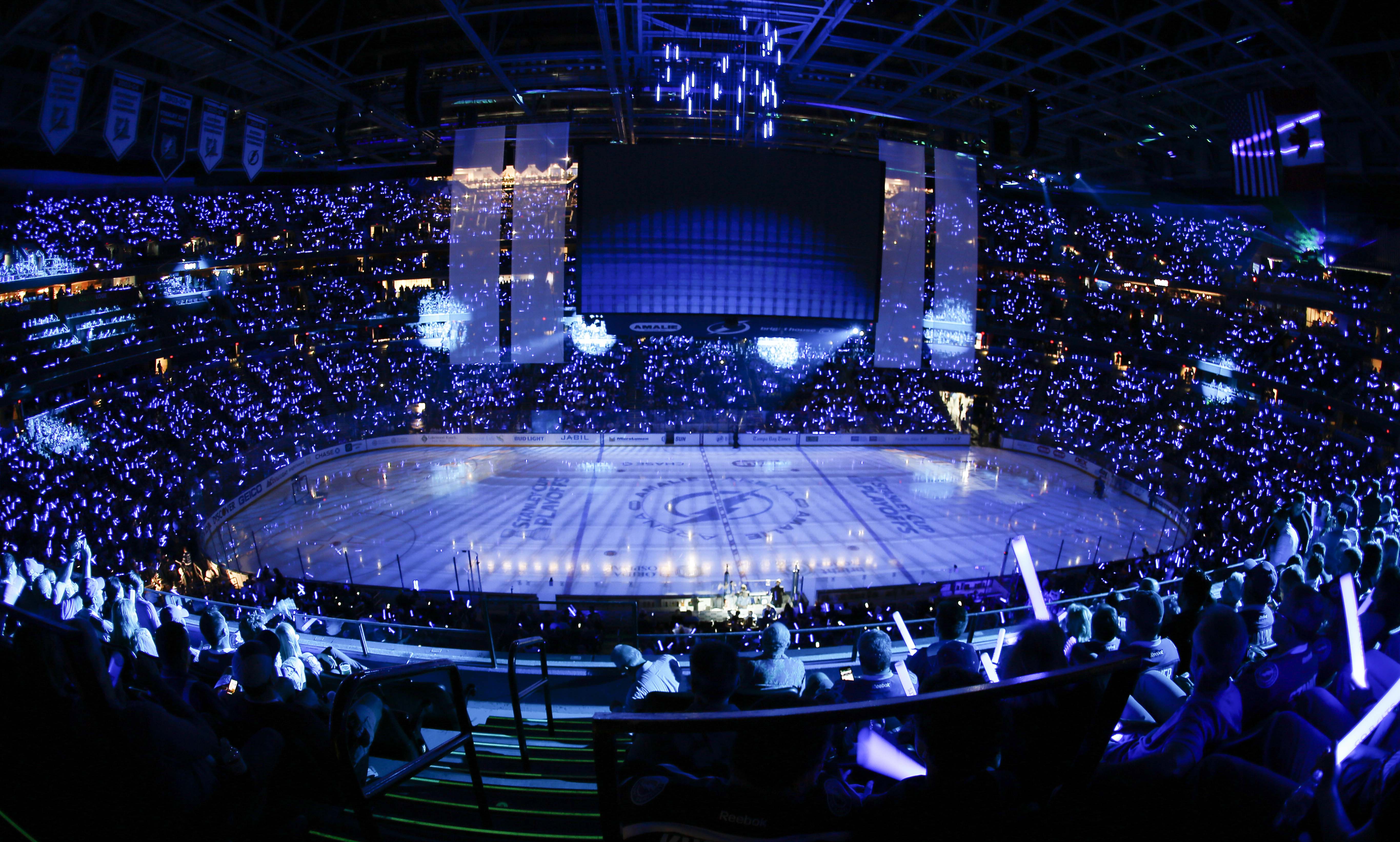 NHL: Stanley Cup Playoffs-Pittsburgh Penguins at Tampa Bay Lightning