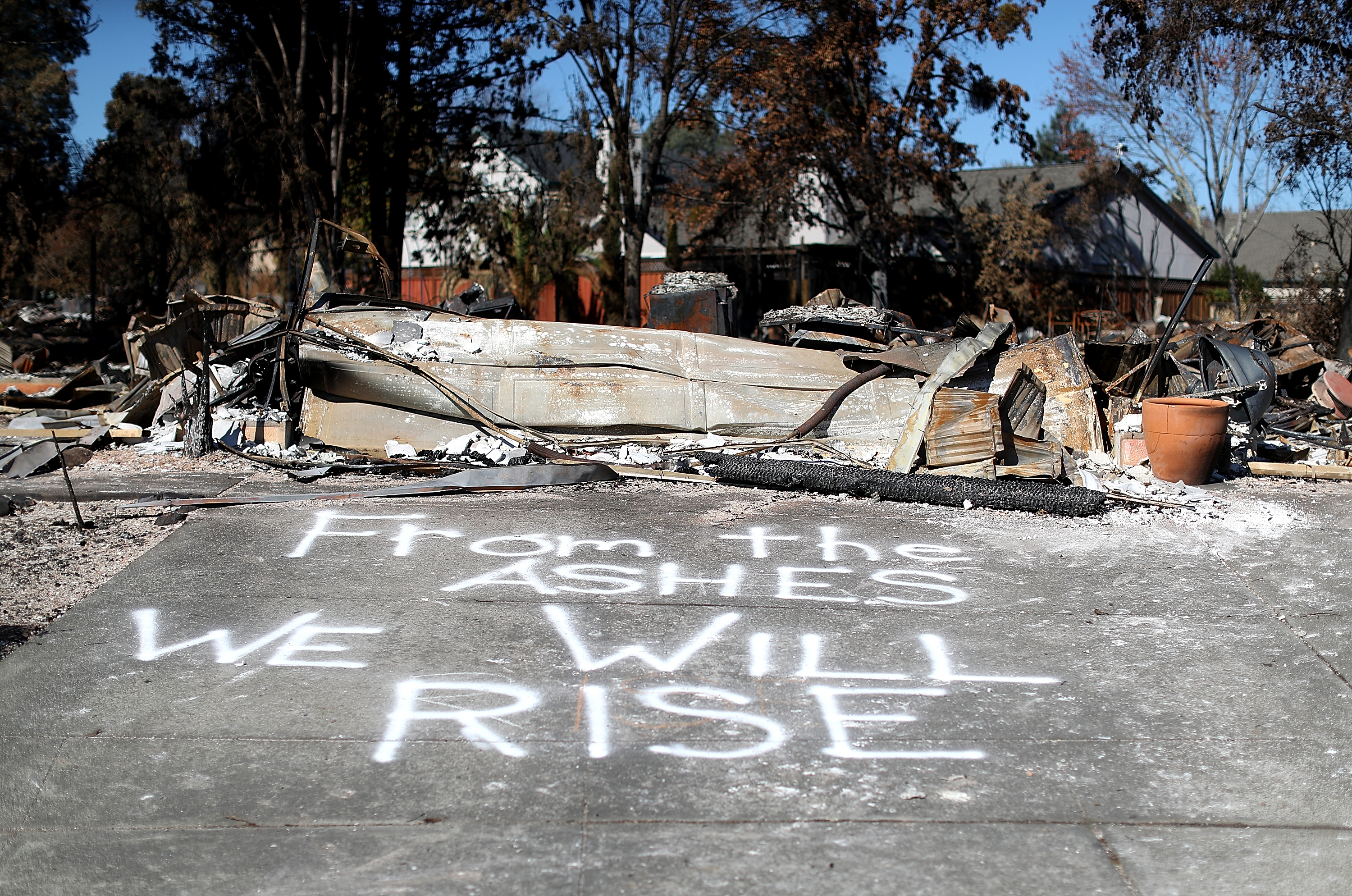 Structures Destroyed By California Wine Country Wildfires Rises To 8400