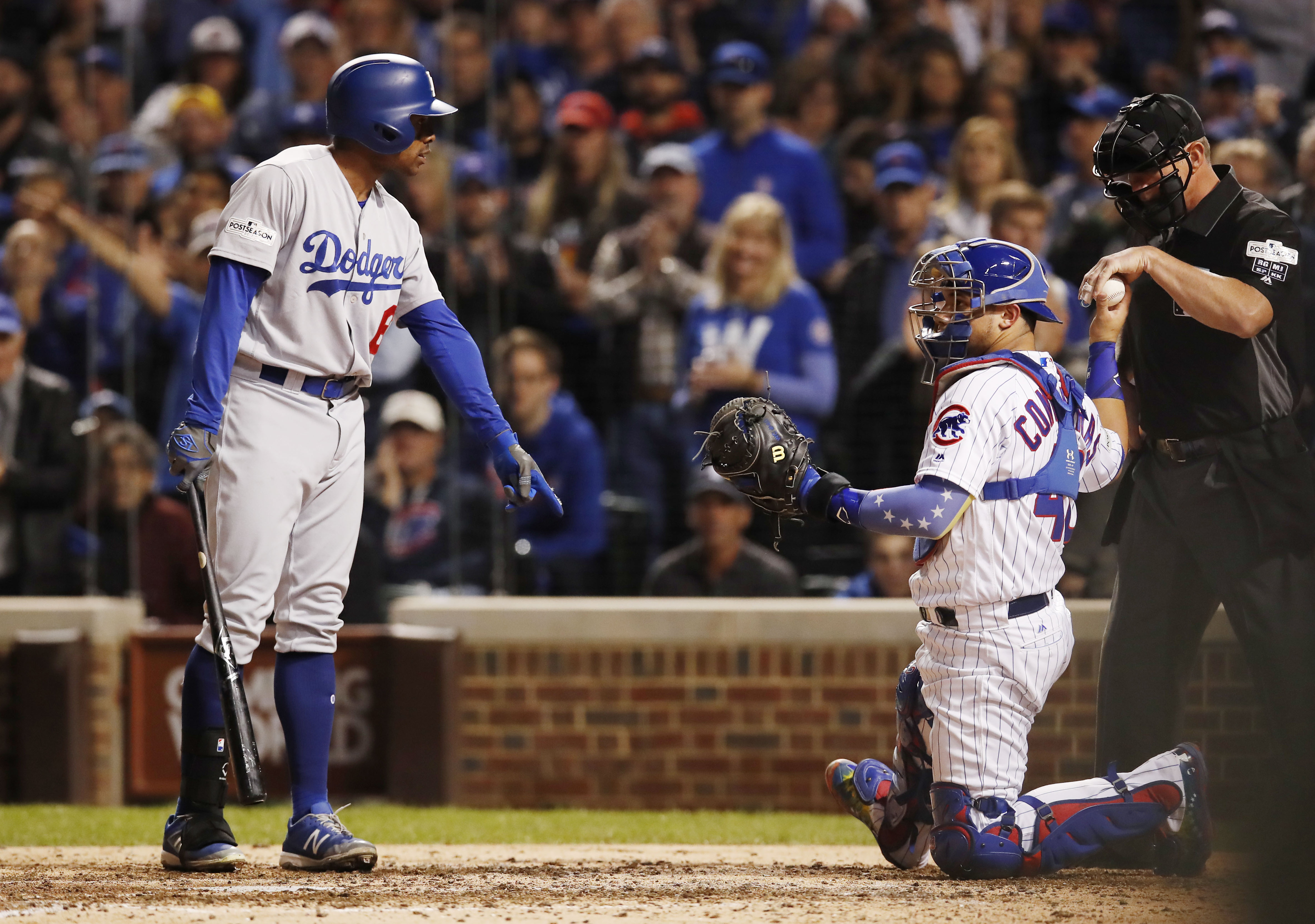MLB: NLCS-Los Angeles Dodgers at Chicago Cubs