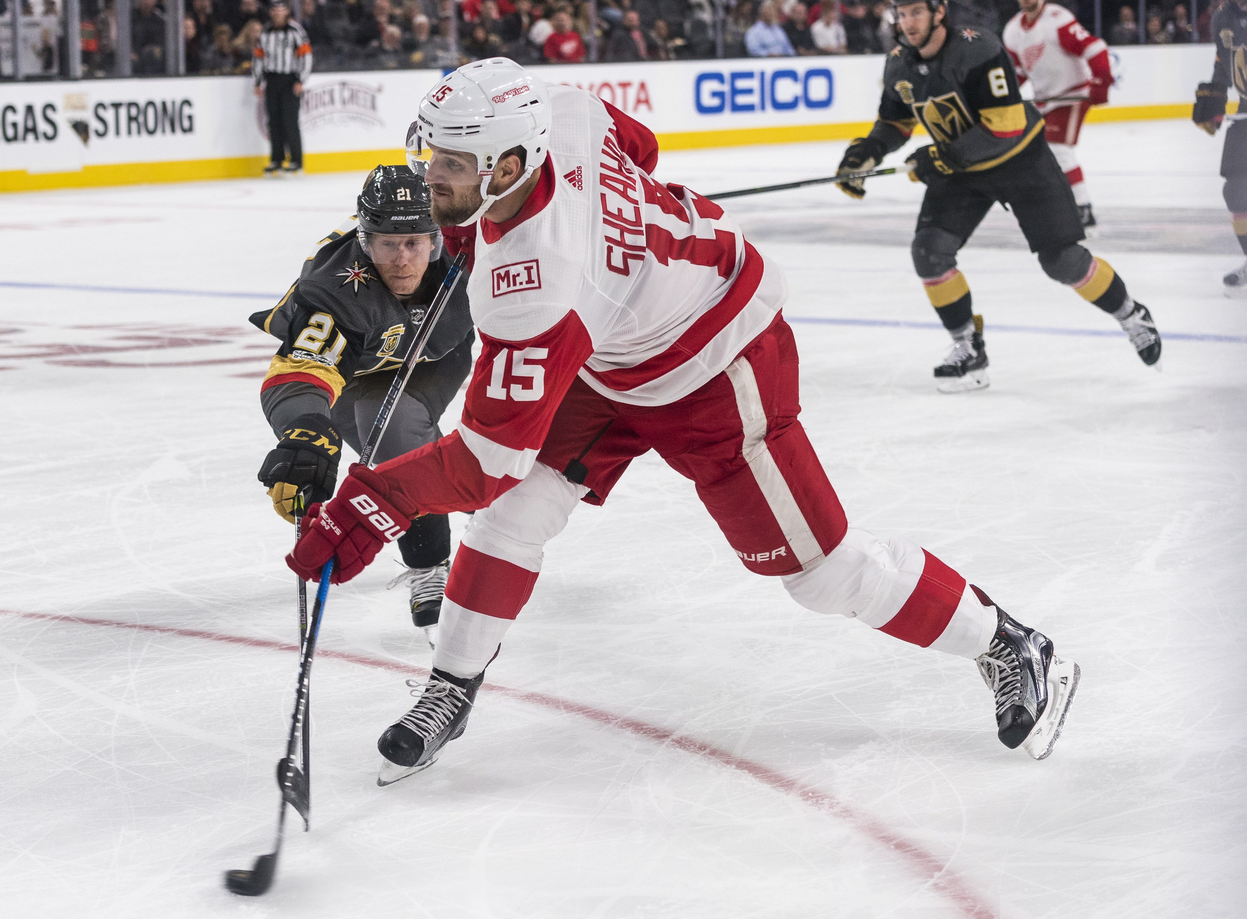 NHL: Detroit Red Wings at Vegas Golden Knights