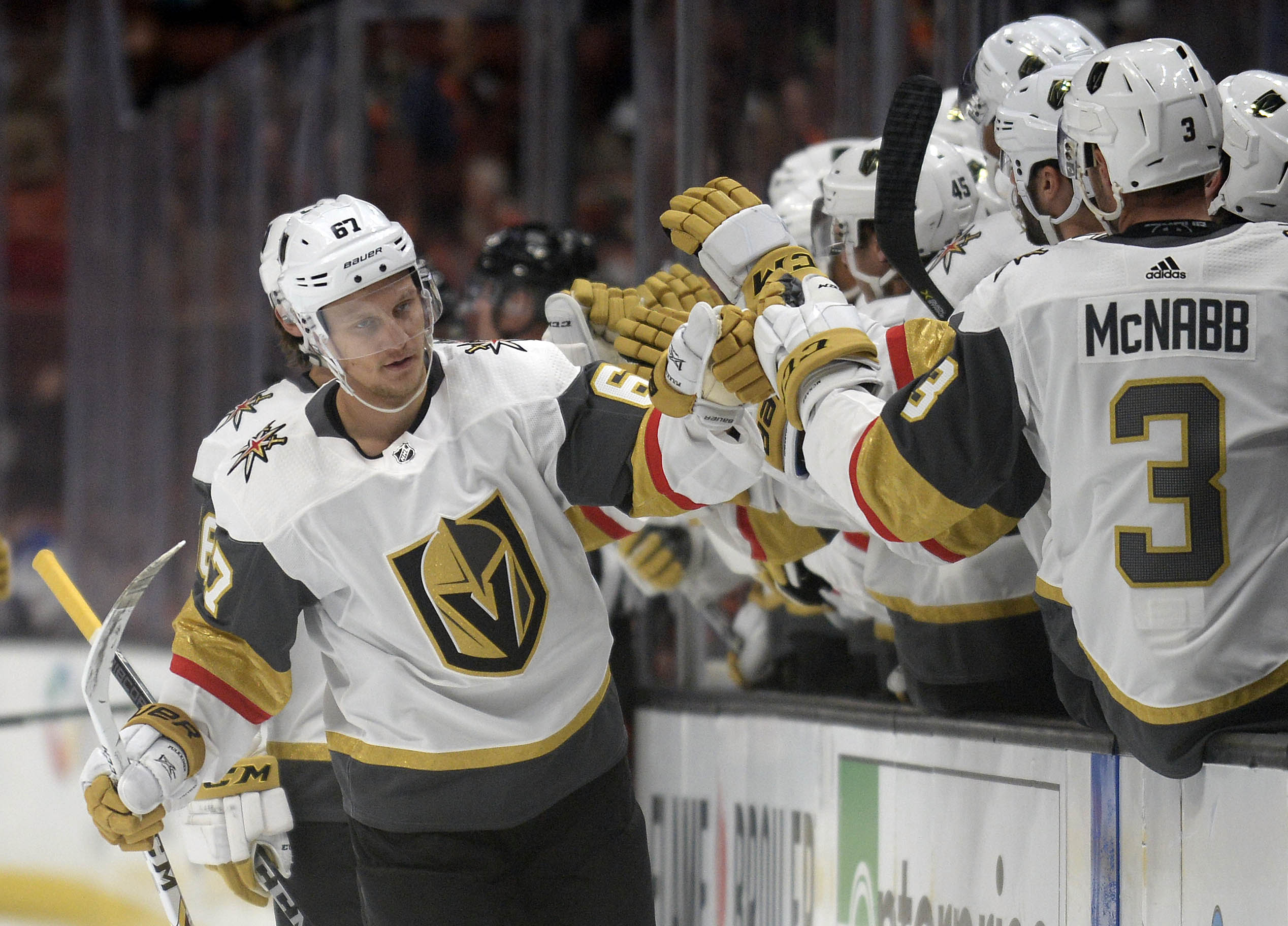 NHL: Preseason-Vegas Golden Knights at Anaheim Ducks