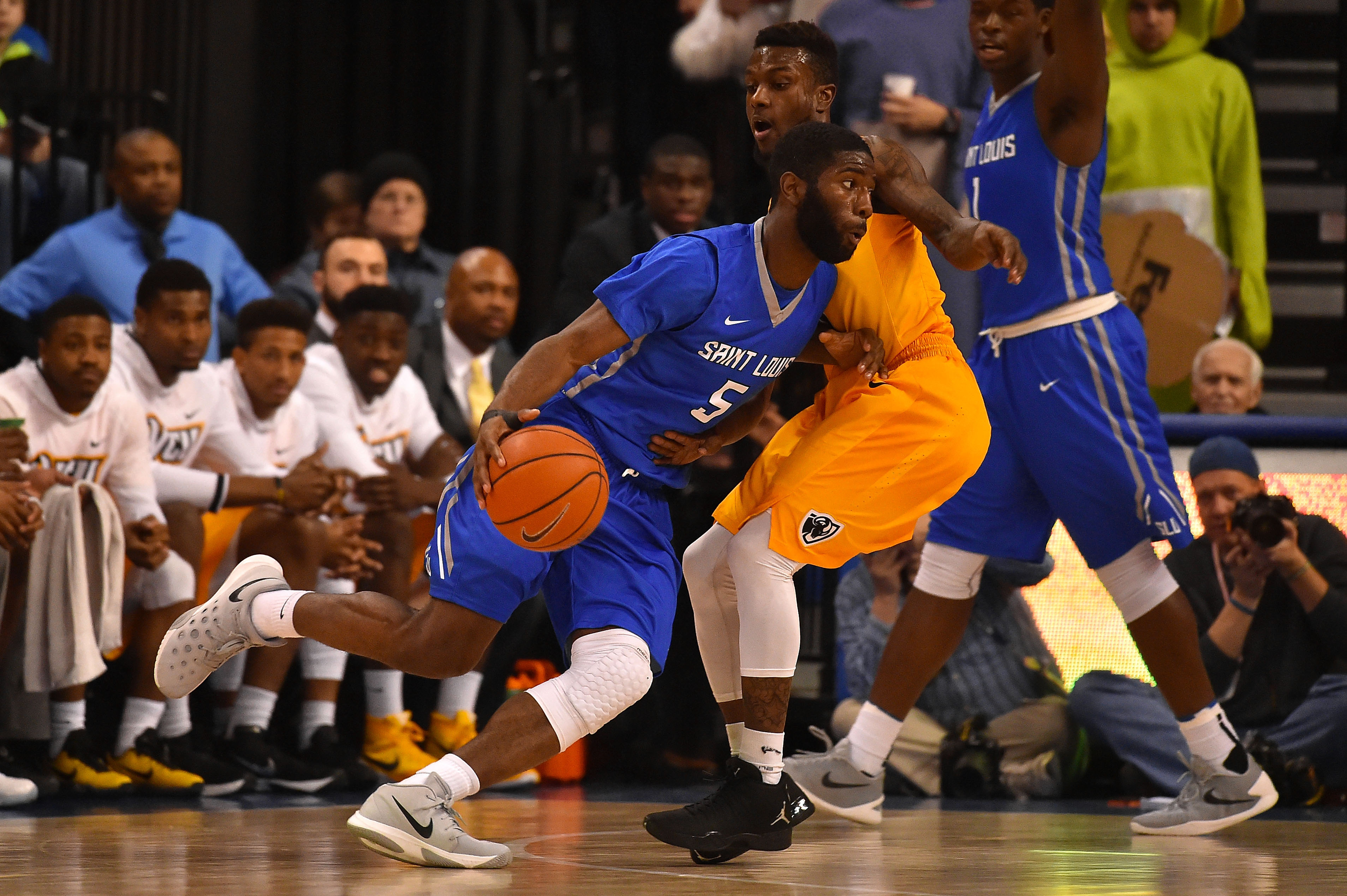 NCAA Basketball: VCU at Saint Louis