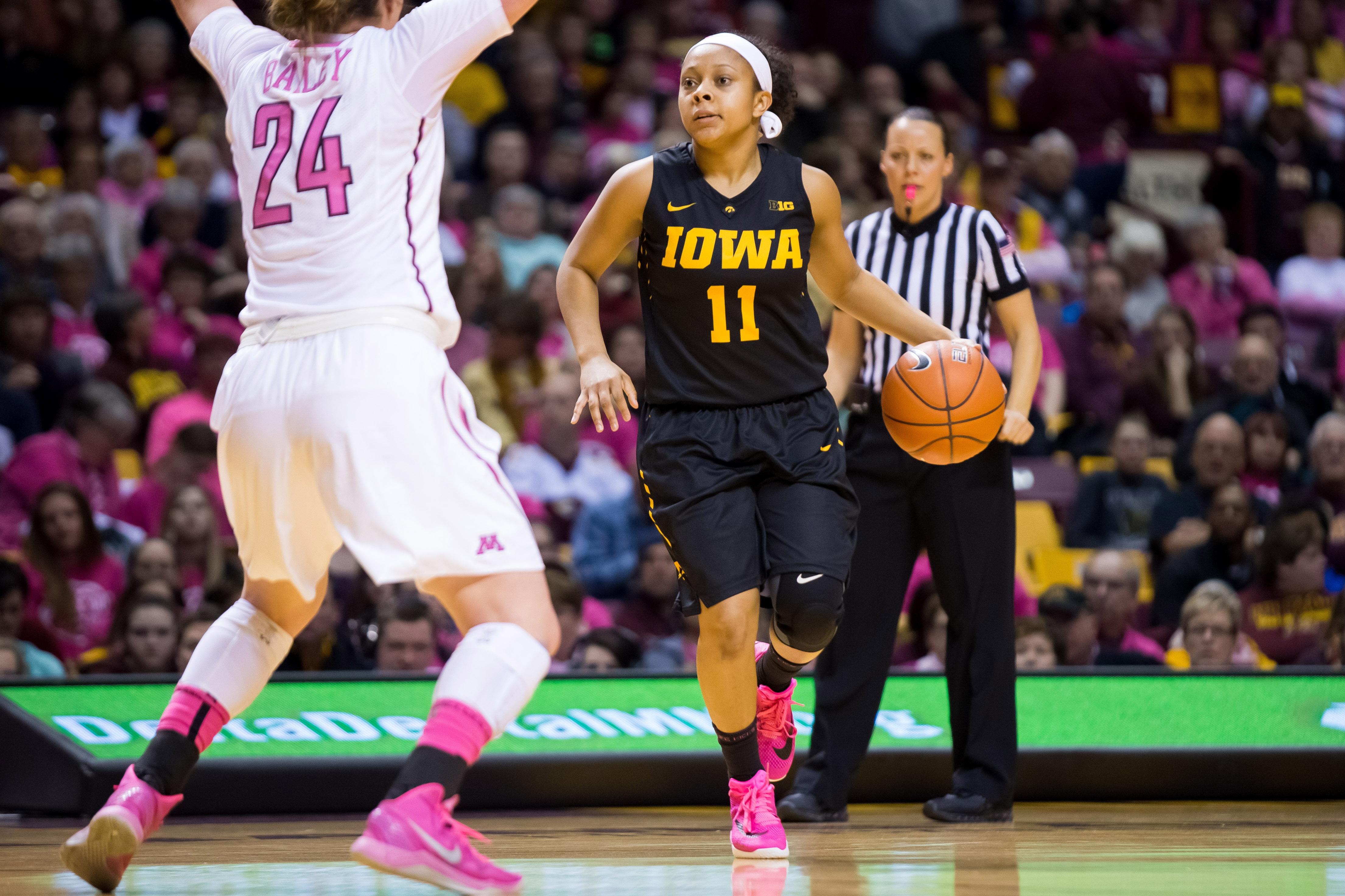 NCAA Womens Basketball: Iowa at Minnesota