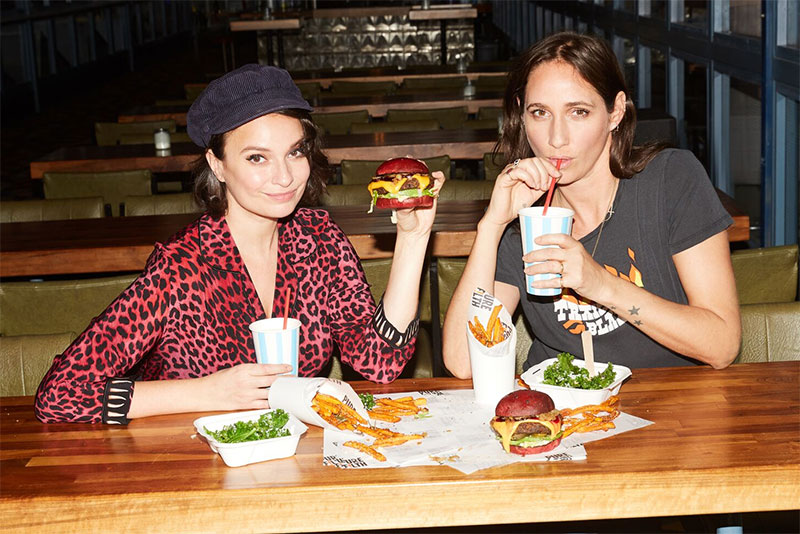 Gizzi Erskine’s plant-based vegan junk food burger Filth launches in Shoreditch, London, competing with Impossible Burger and Beyond Meat
