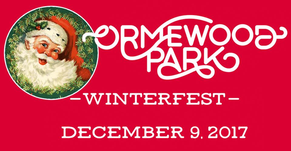 The official logo for Ormewood Park’s Winterfest in Atlanta. 