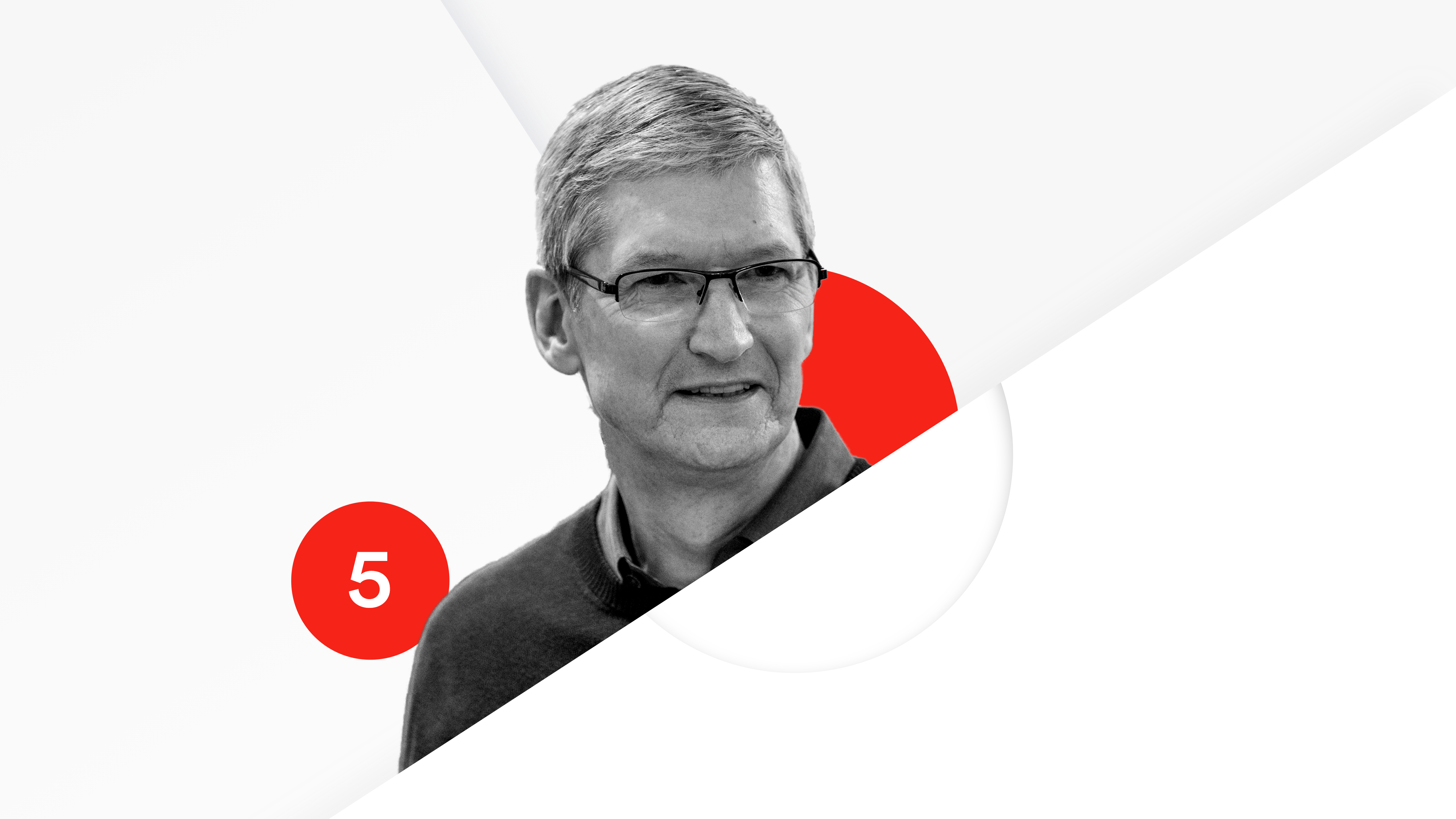 Apple’s Tim Cook is No. 5 on the Recode 100.