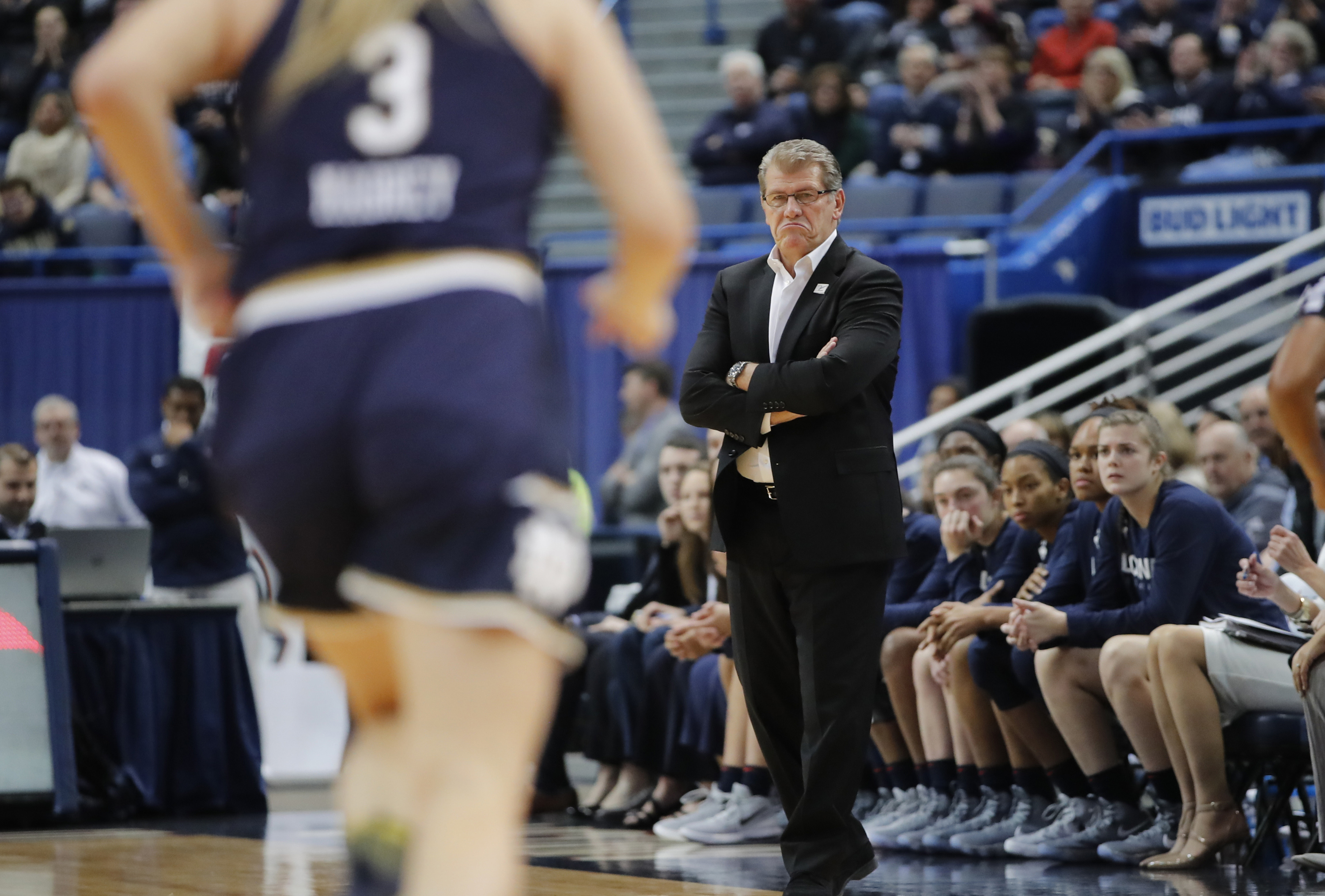 NCAA Womens Basketball: Notre Dame at Connecticut