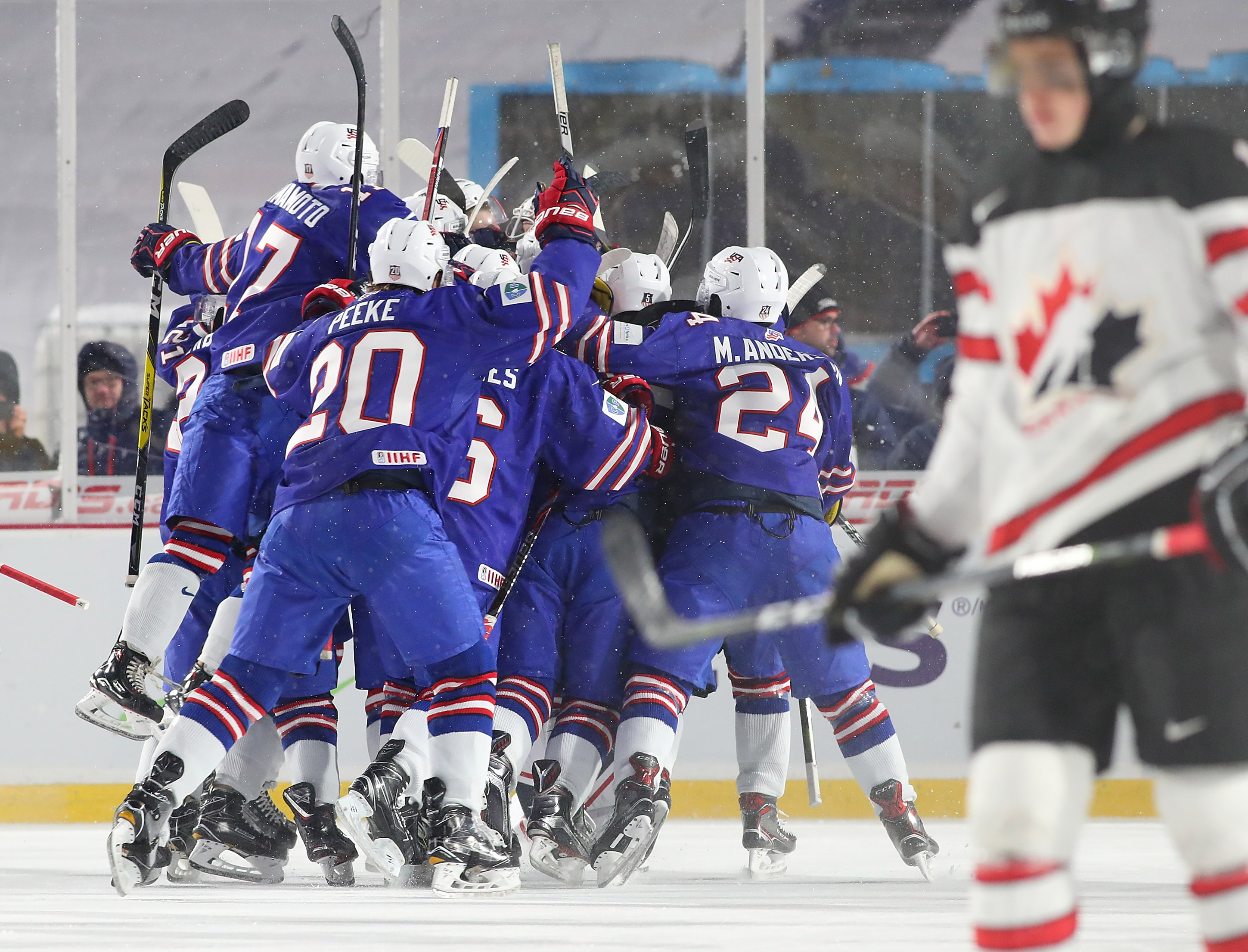 Canada v United States - 2018 IIHF World Junior Championship
