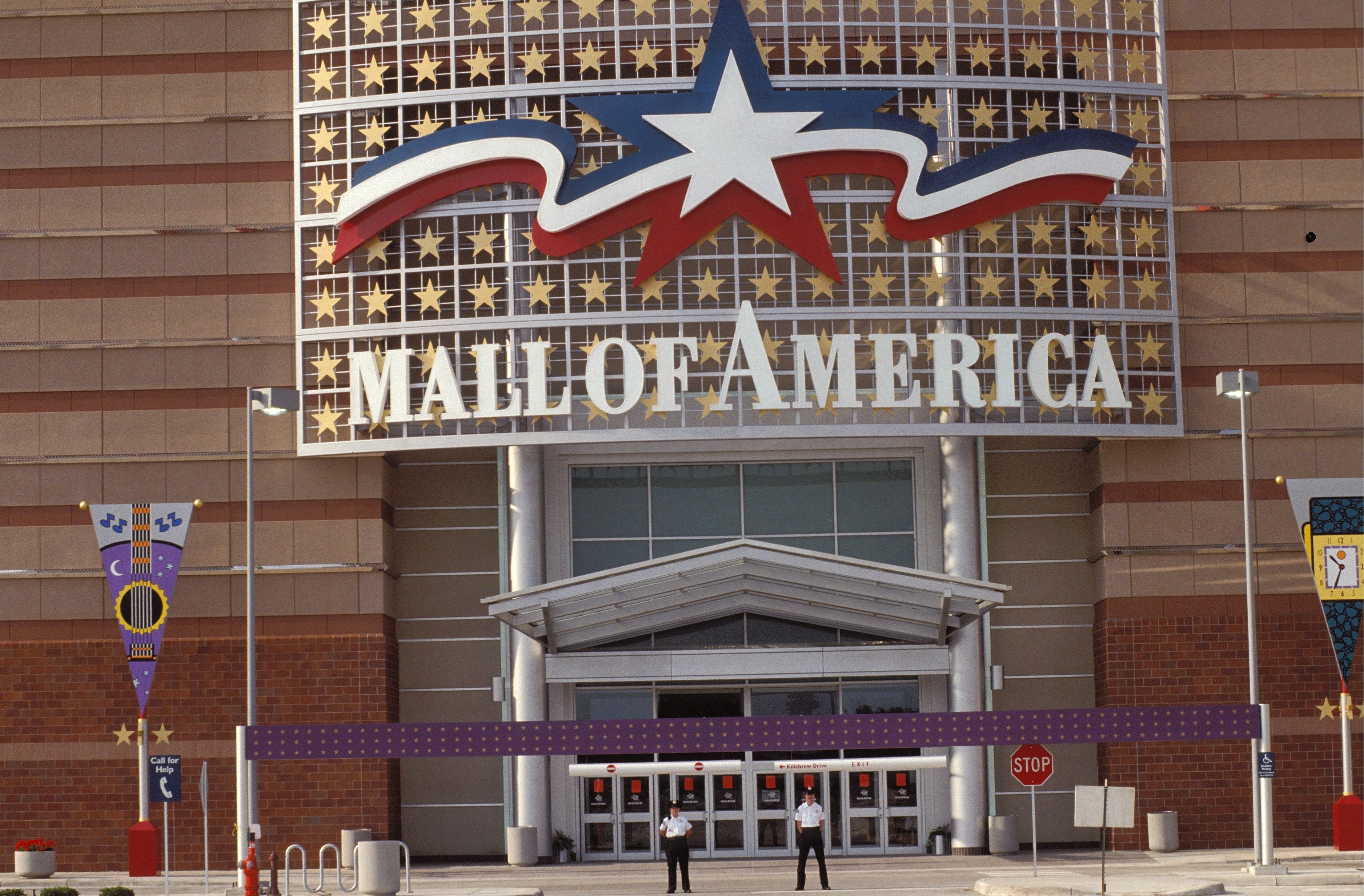 Mall Of America In Minneapolis, United States In August, 1992.
