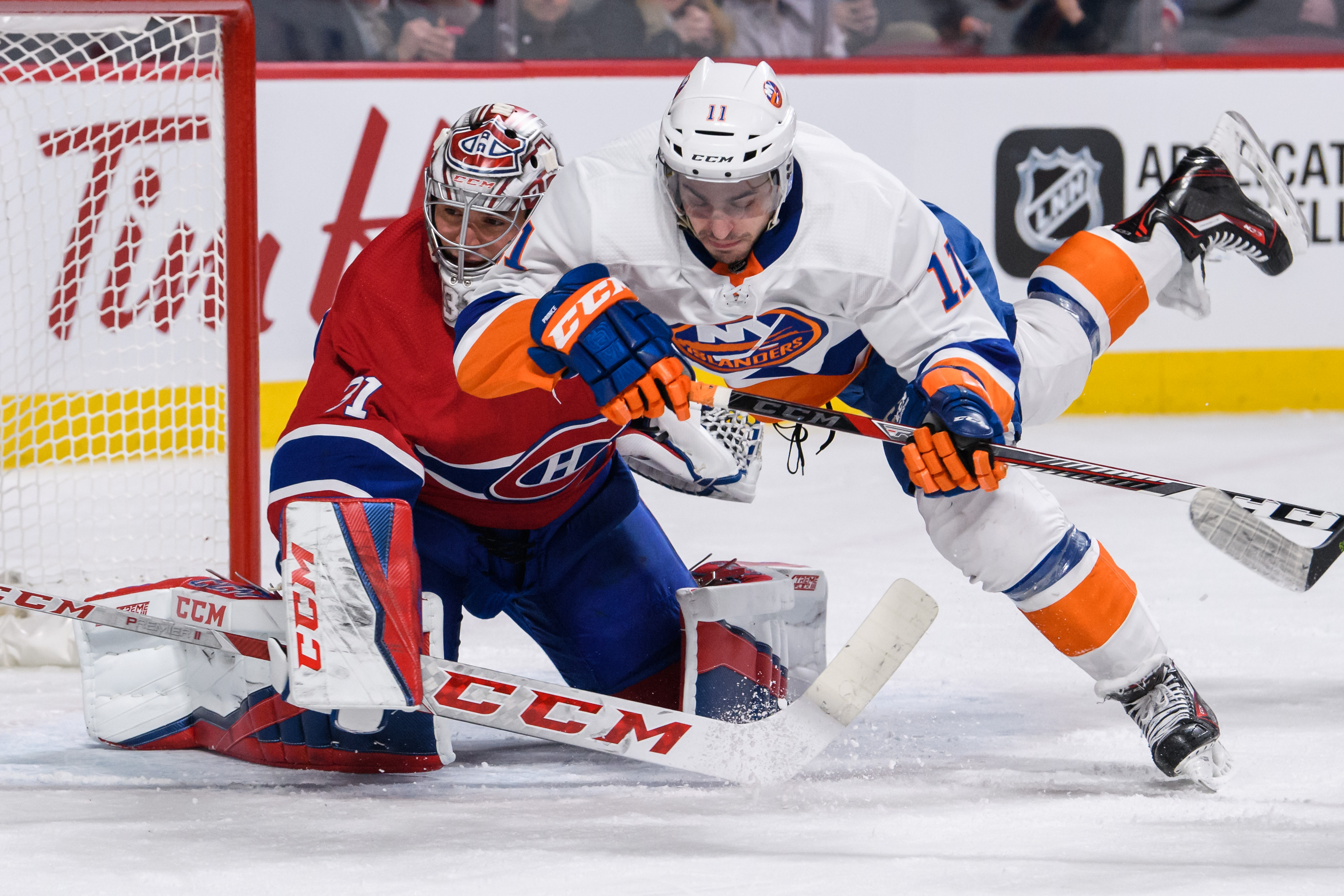 NHL: JAN 15 Islanders at Canadiens