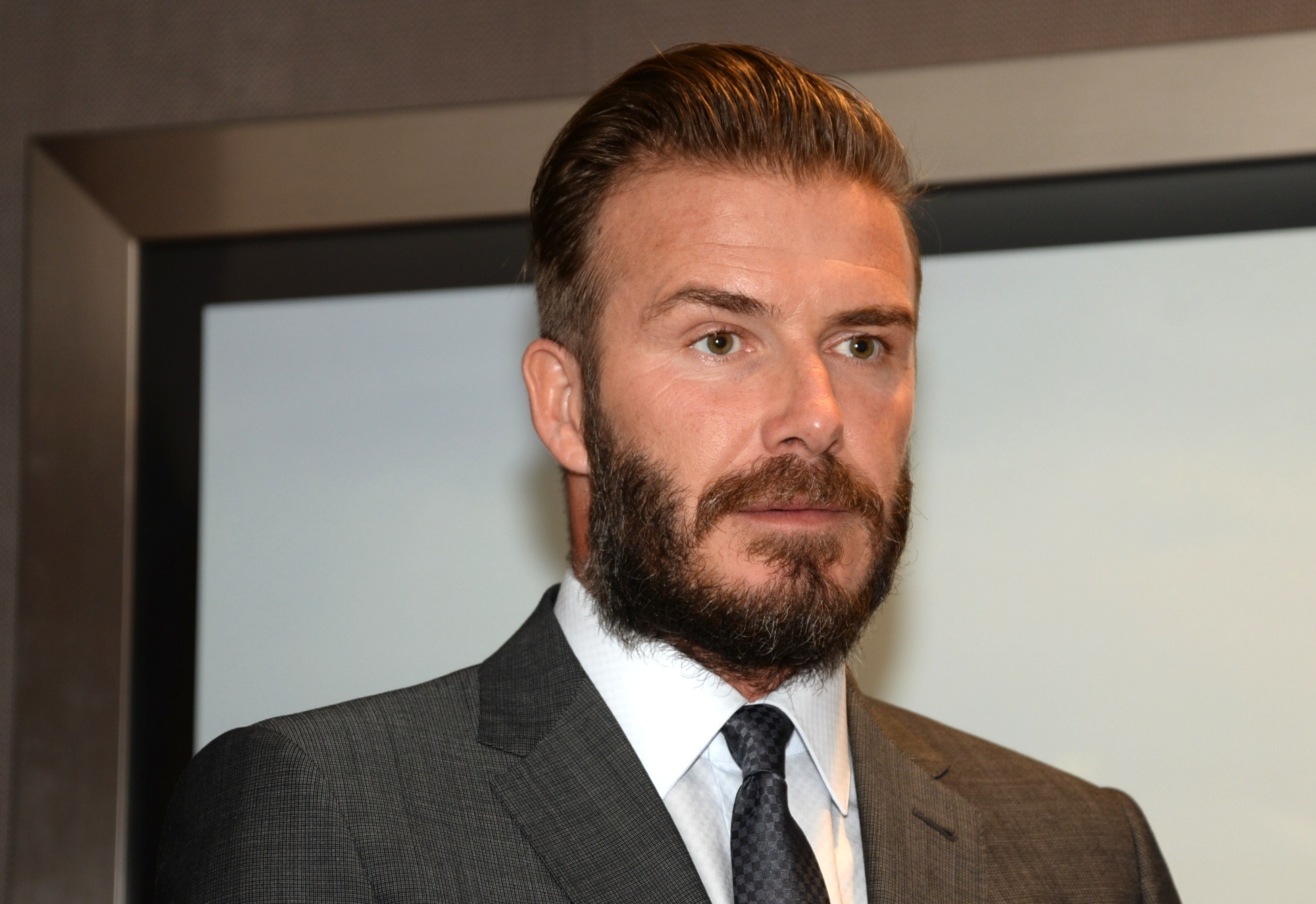 David Beckham Attends Brunch At The Bond