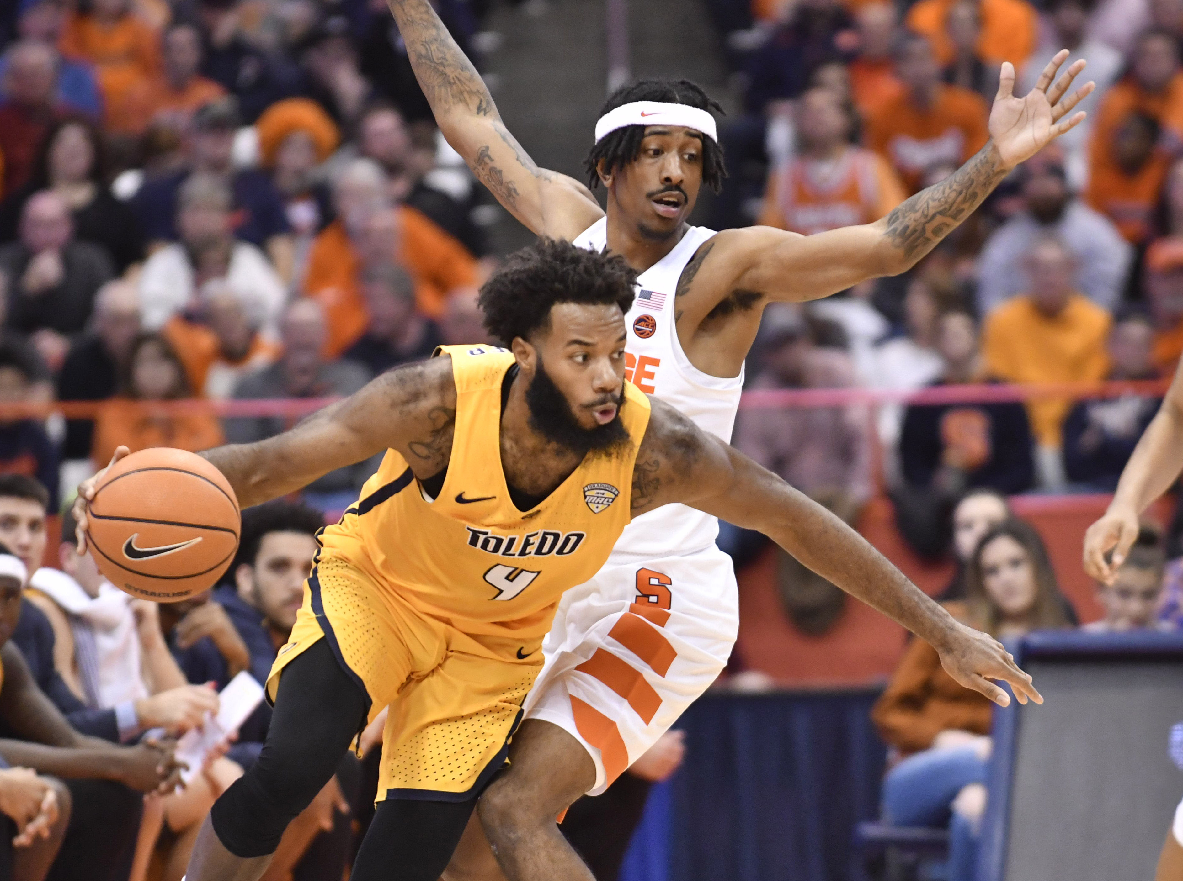 NCAA Basketball: Toledo at Syracuse