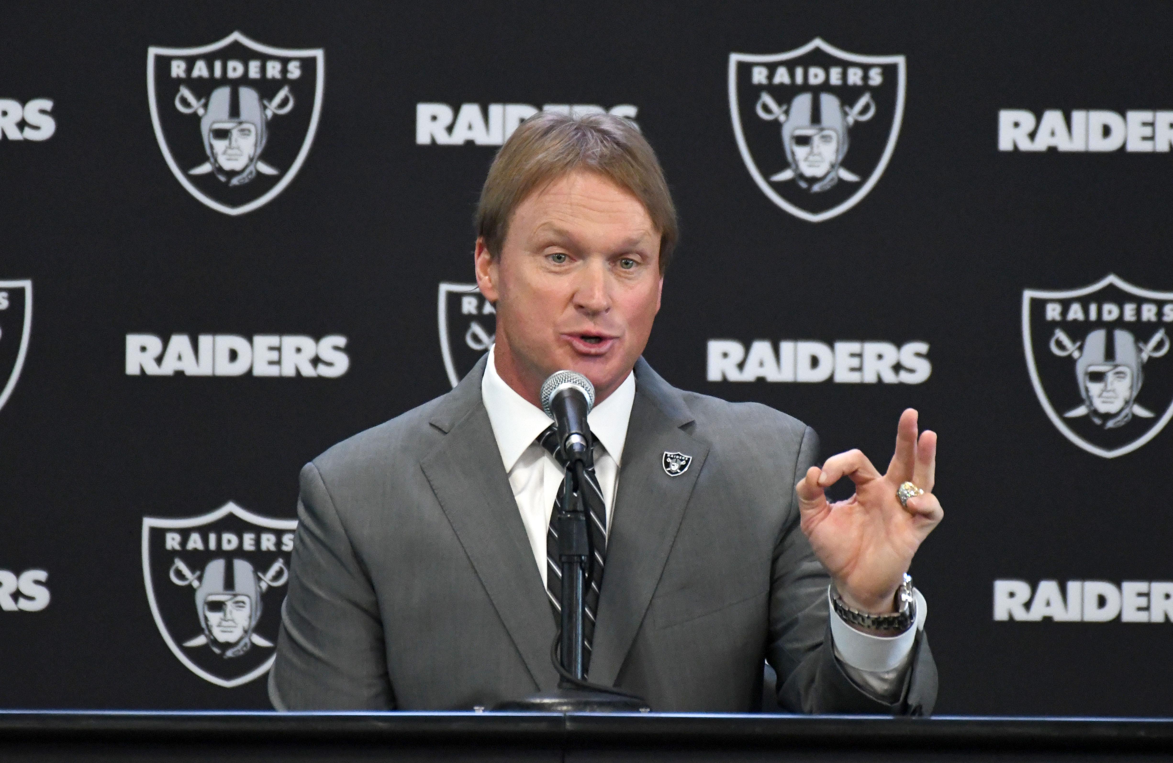 NFL: Oakland Raiders-Jon Gruden Press Conference