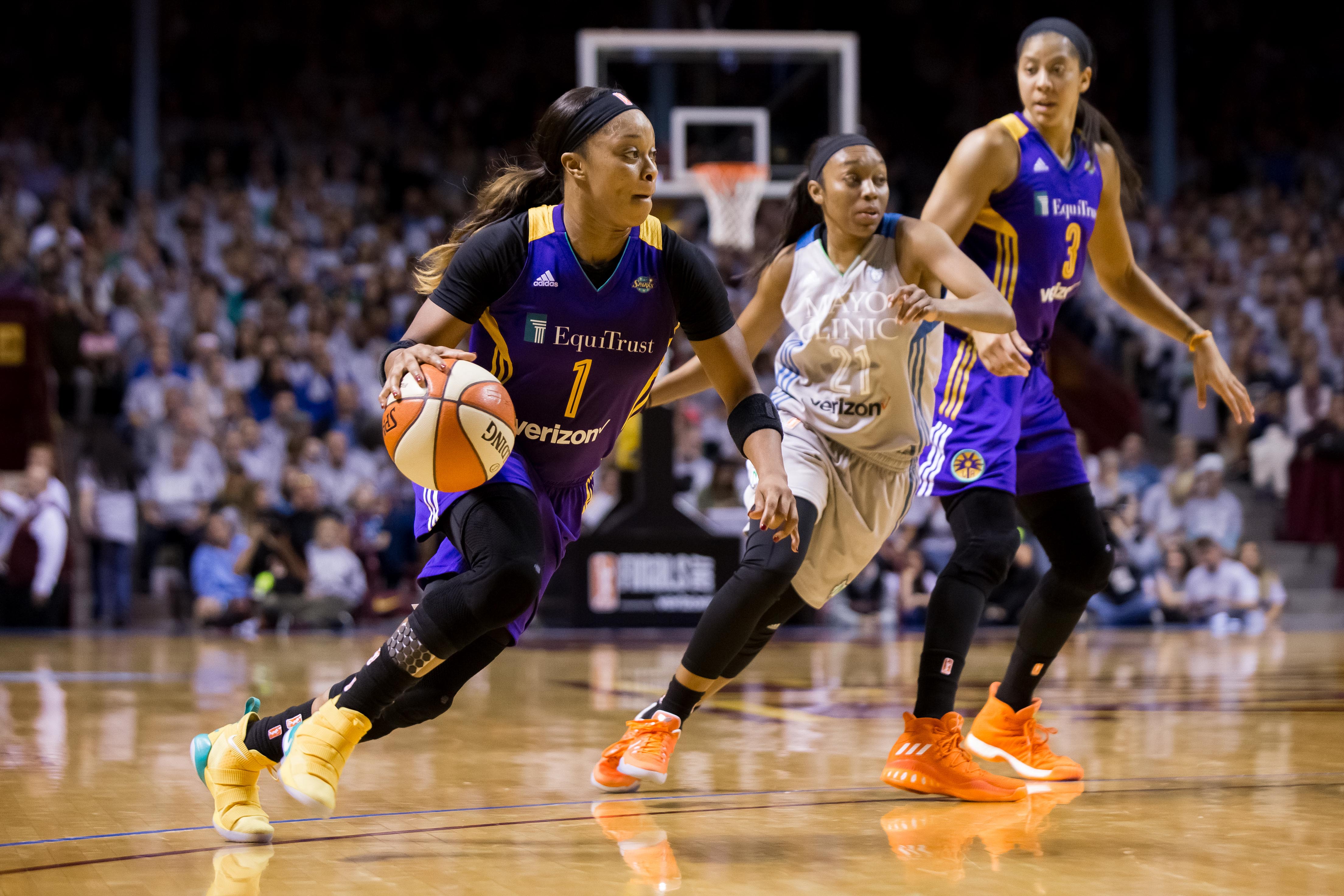 WNBA: Finals-Los Angeles Sparks at Minnesota Lynx