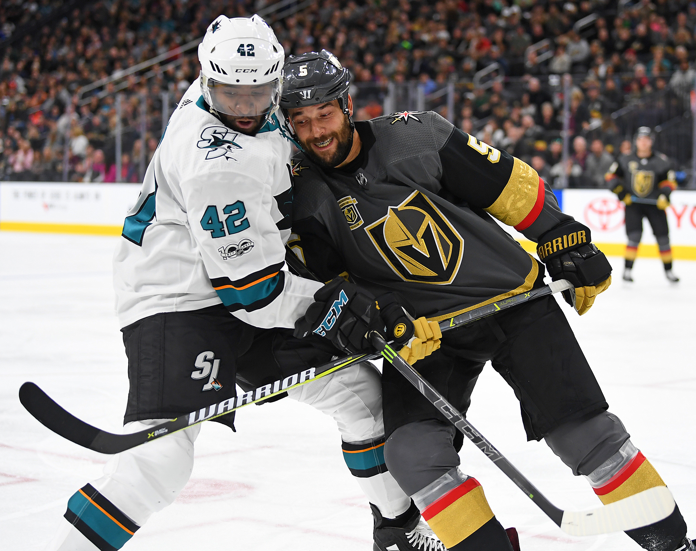 NHL: San Jose Sharks at Vegas Golden Knights