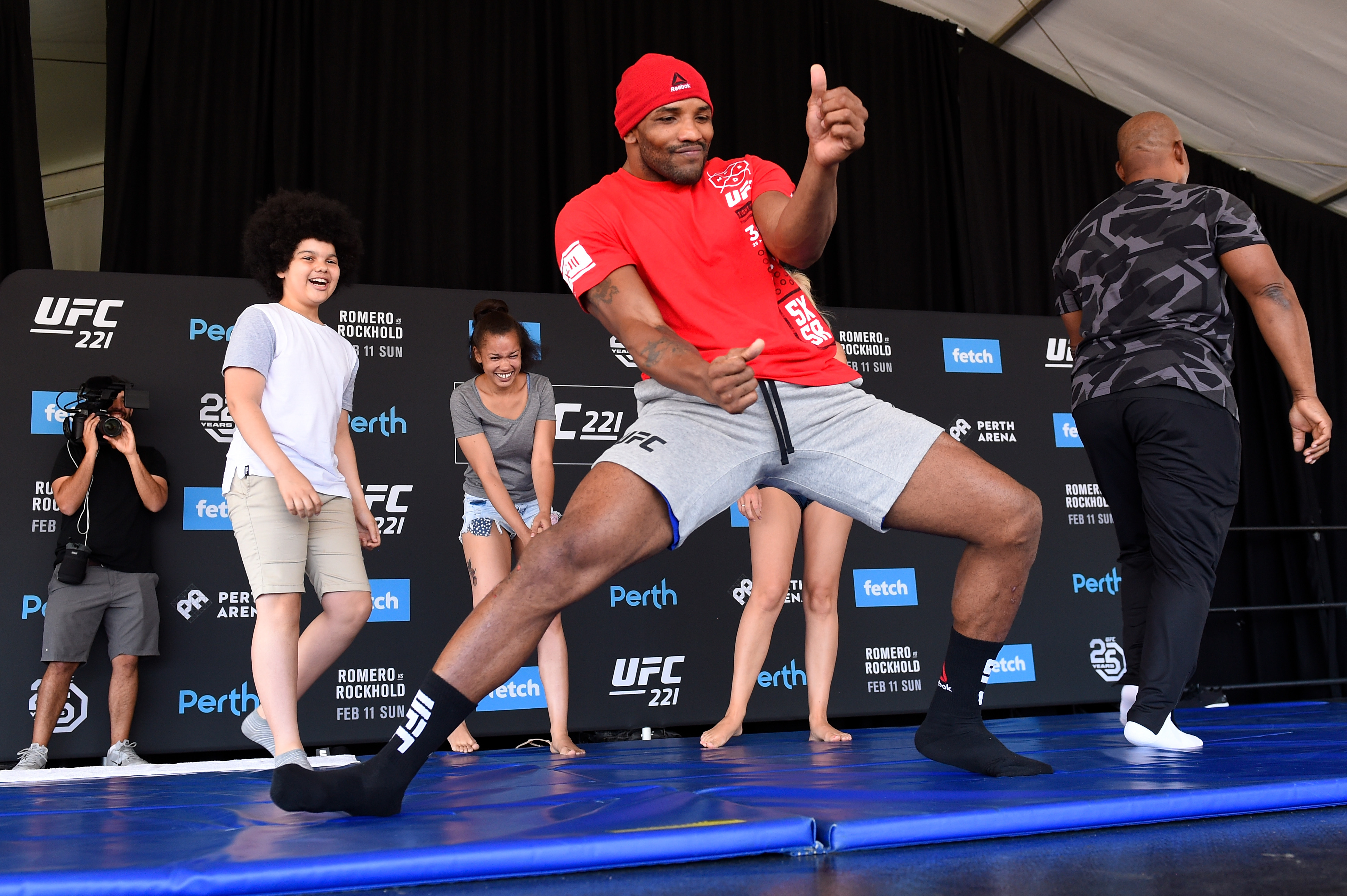 UFC 221 Open Workouts