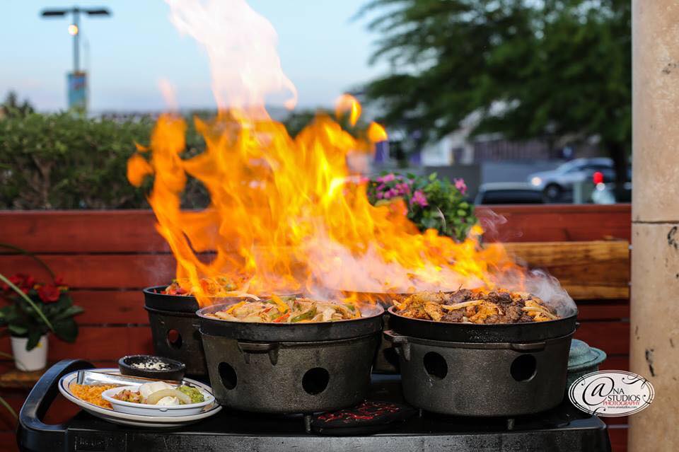 Flames jump from the sizzling dishes at local favorite Juan’s Flaming Fajitas &amp; Cantina, now expanding to Aliante.