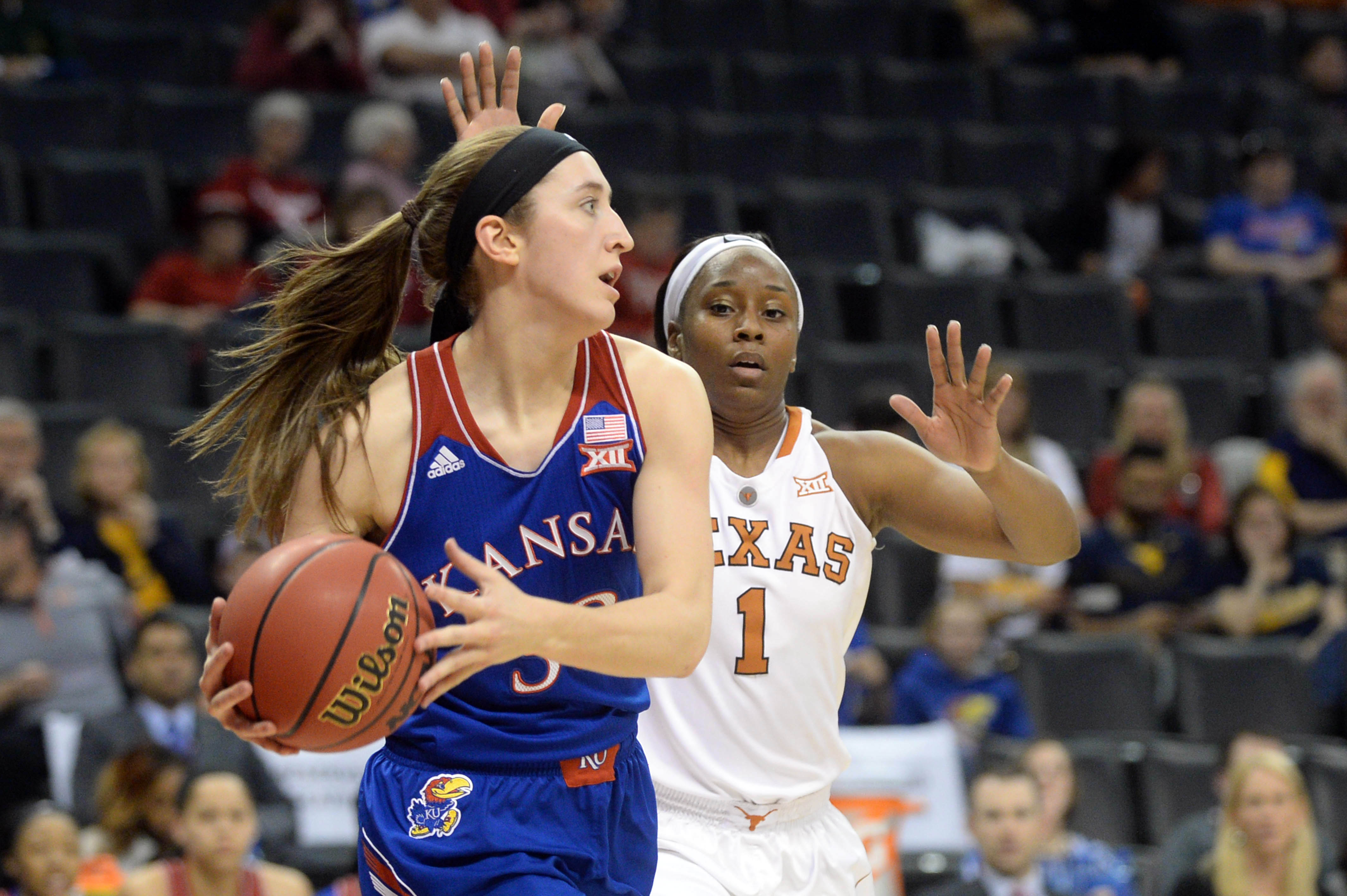 NCAA Womens Basketball: Big 12 Conference Tournament-Texas vs Kansas