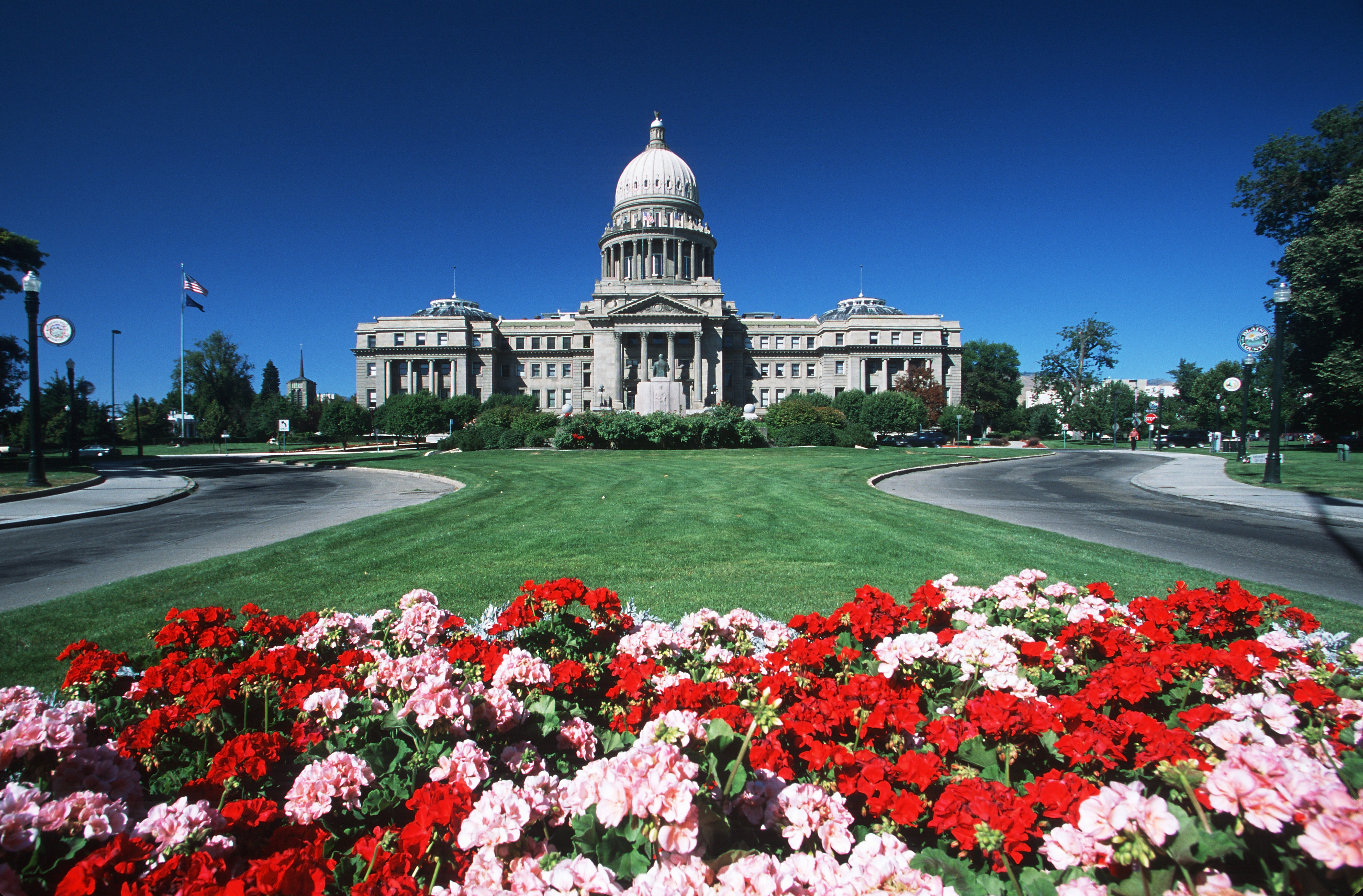 The State Capitol of Idaho, site of an insurgency targeting Obamacare.