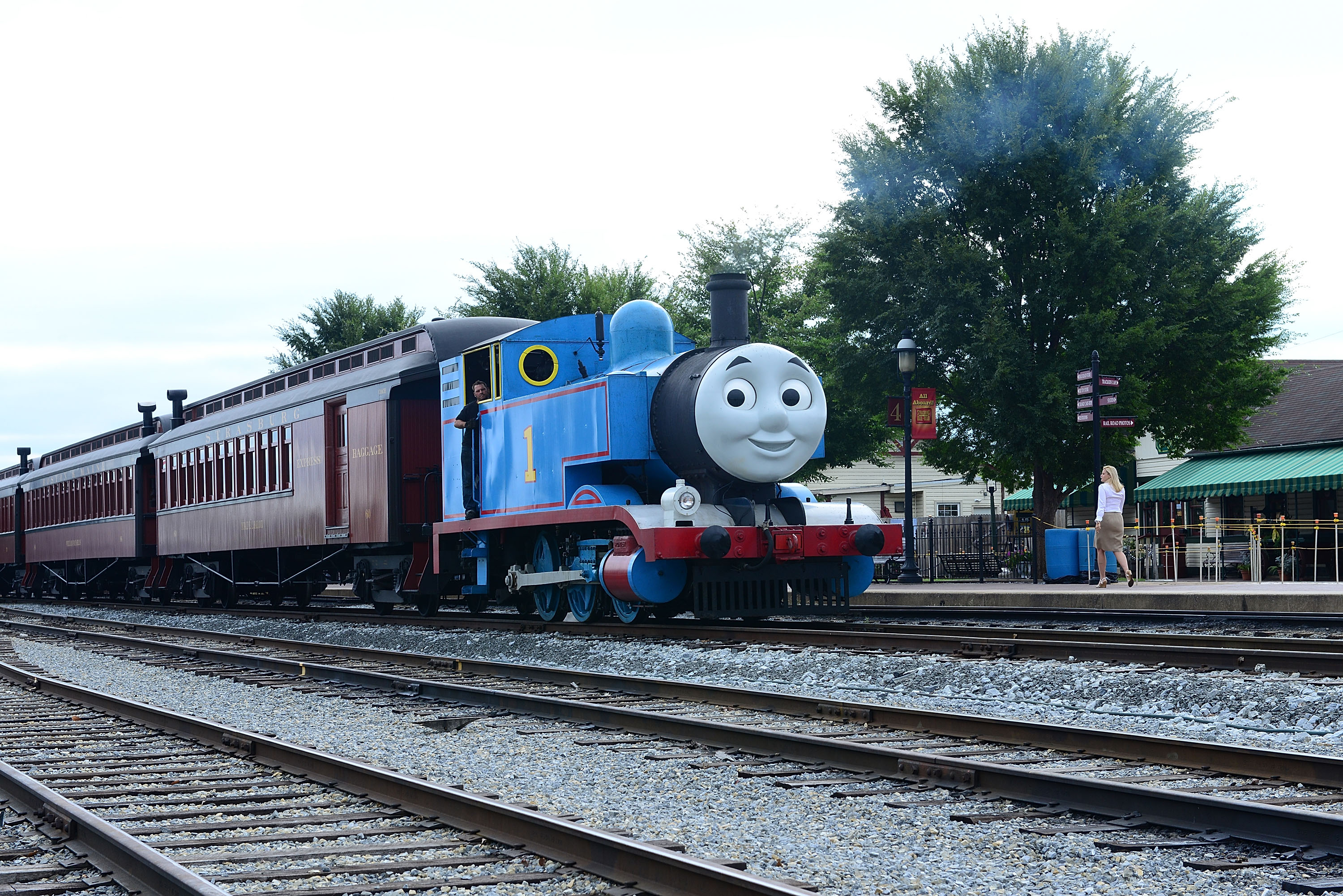 Day Out With Thomas: The Thrill Of The Ride Tour 2014 Goes Green As Thomas The Tank Engine's Best Friend Percy Makes North American Debut
