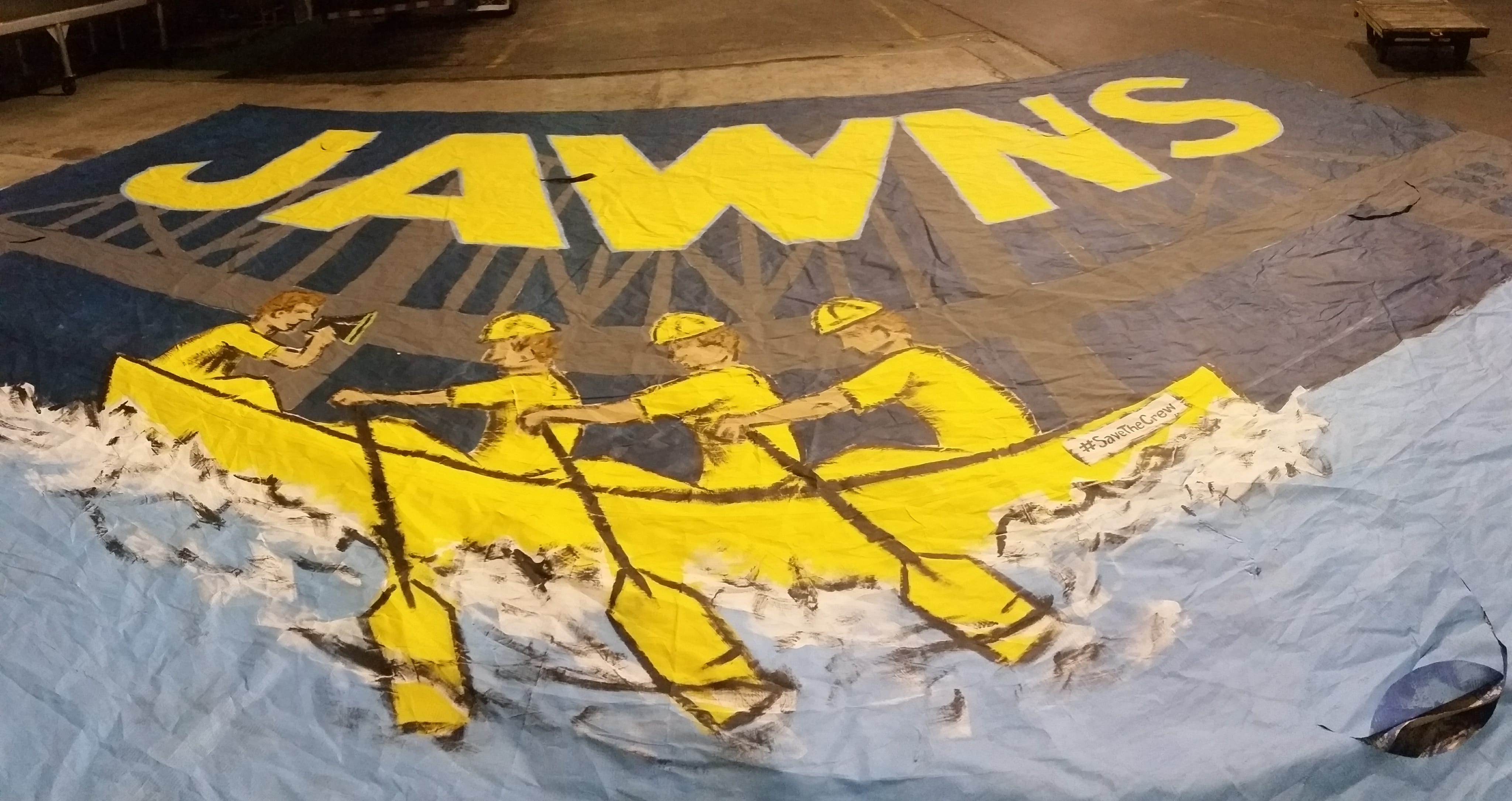 “Jawns” tifo for the Philadelphia Union match against the Columbus Crew
