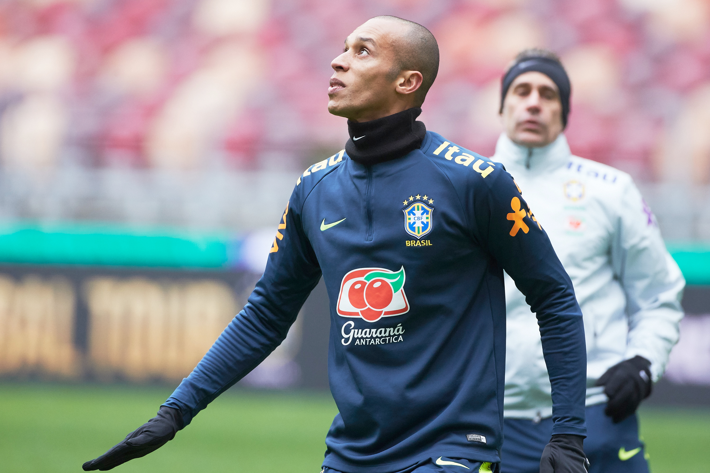 Brazil National Football Team Training Session In Moscow