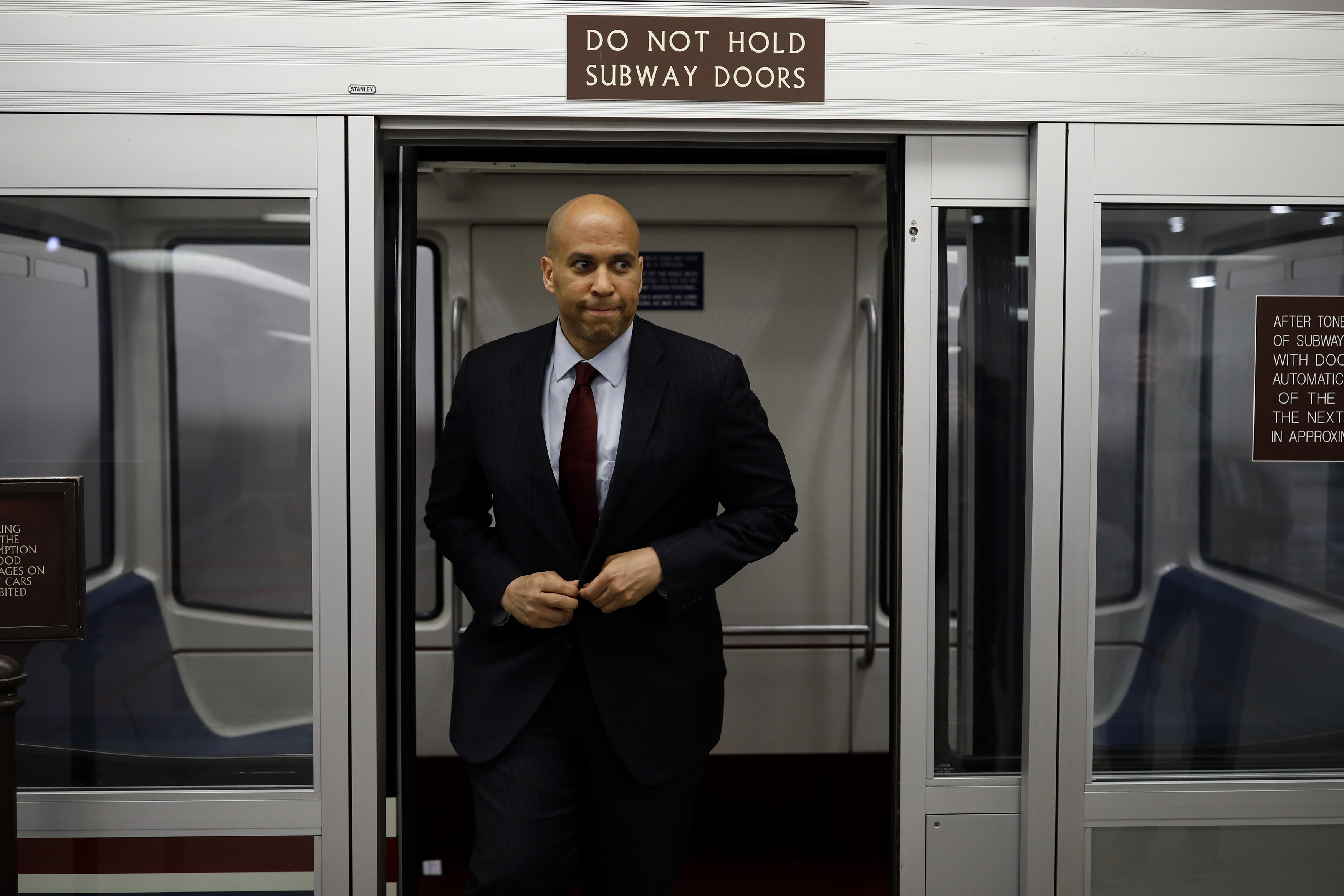 Sen. Cory Booker (D-NJ), one of the sponsors of a bill to protect special counsel Robert Mueller.