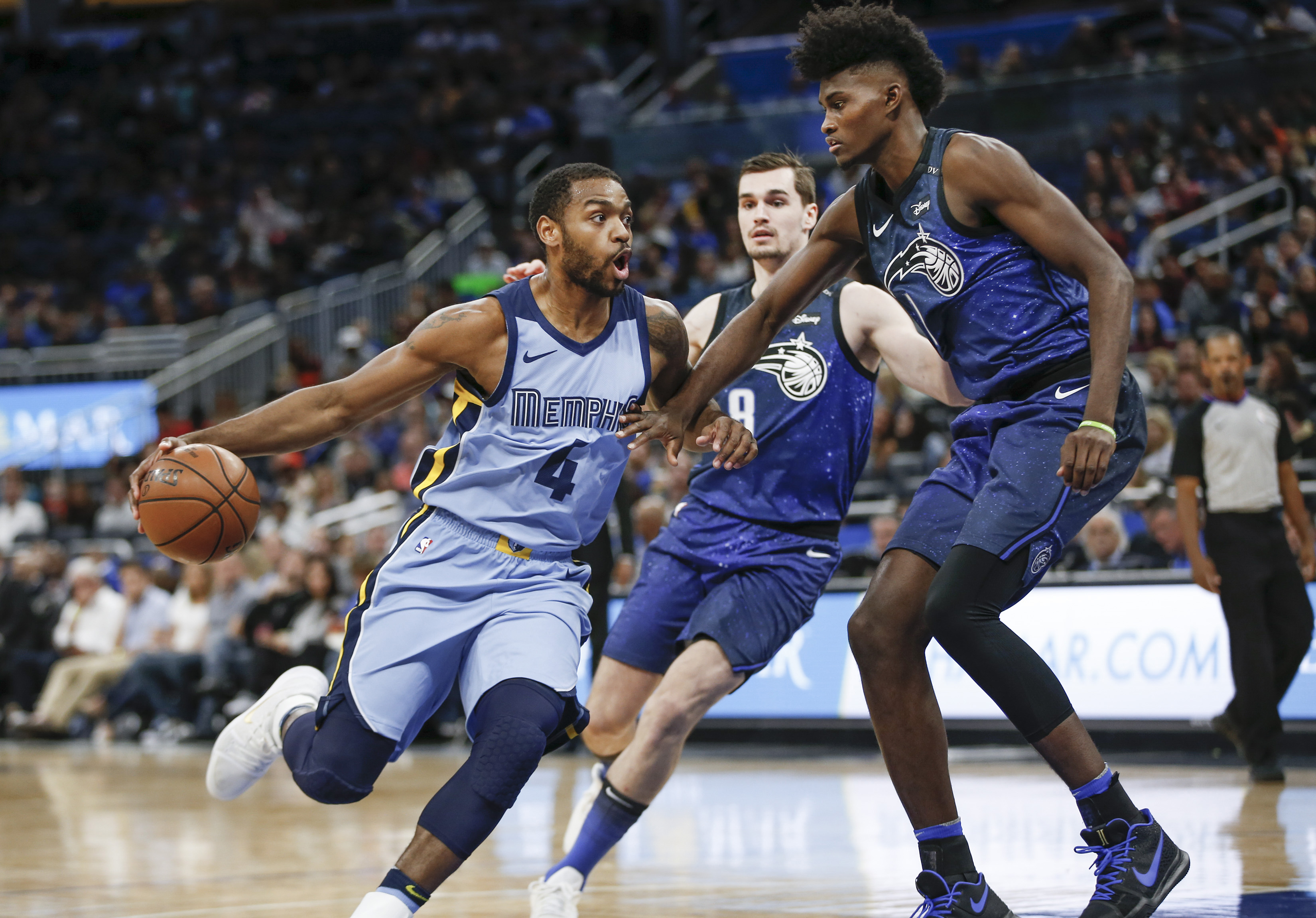 NBA: Memphis Grizzlies at Orlando Magic