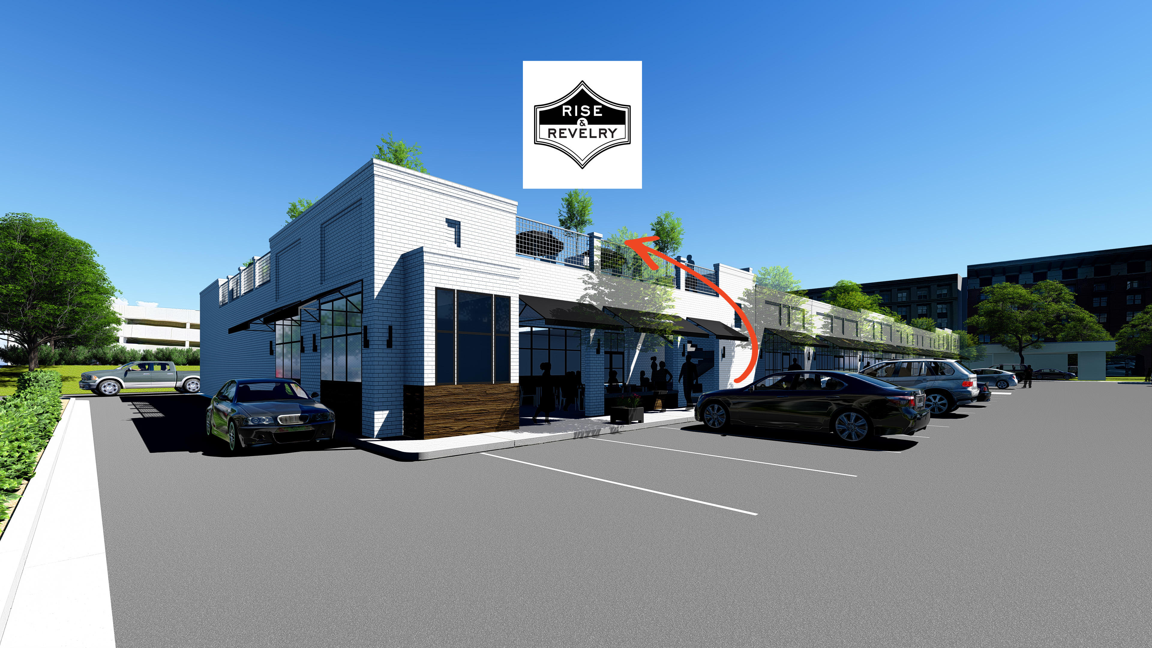 Restaurant and bar Rise &amp; Revelry will open on the rooftop of Savi Provisions-Pharr Road