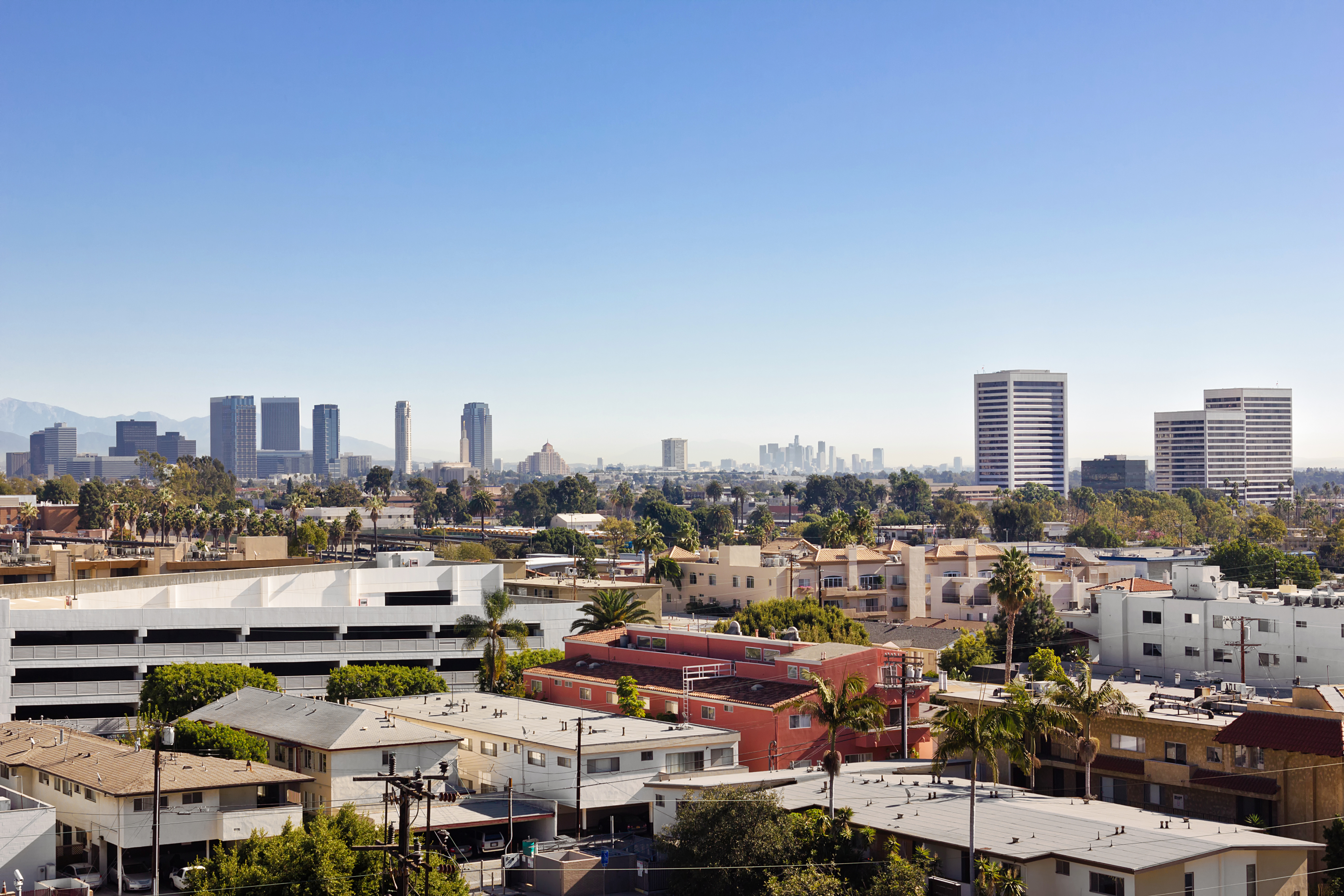 View of apartments in Los Angeles