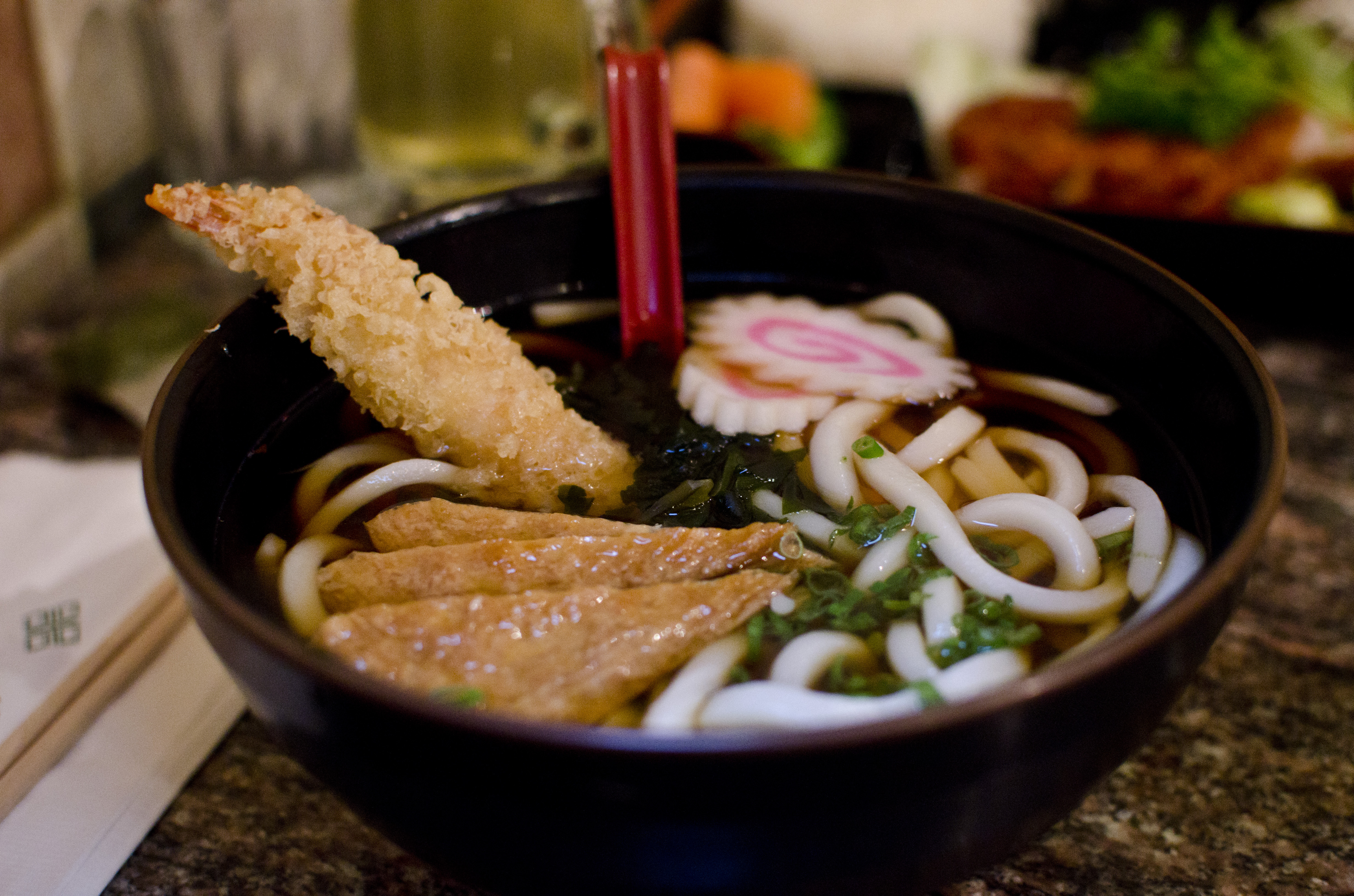 Udon from Chocho’s, where the fire began