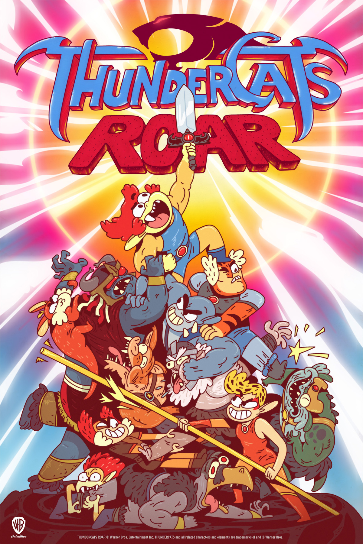 thundercats roar - cartoon network poster