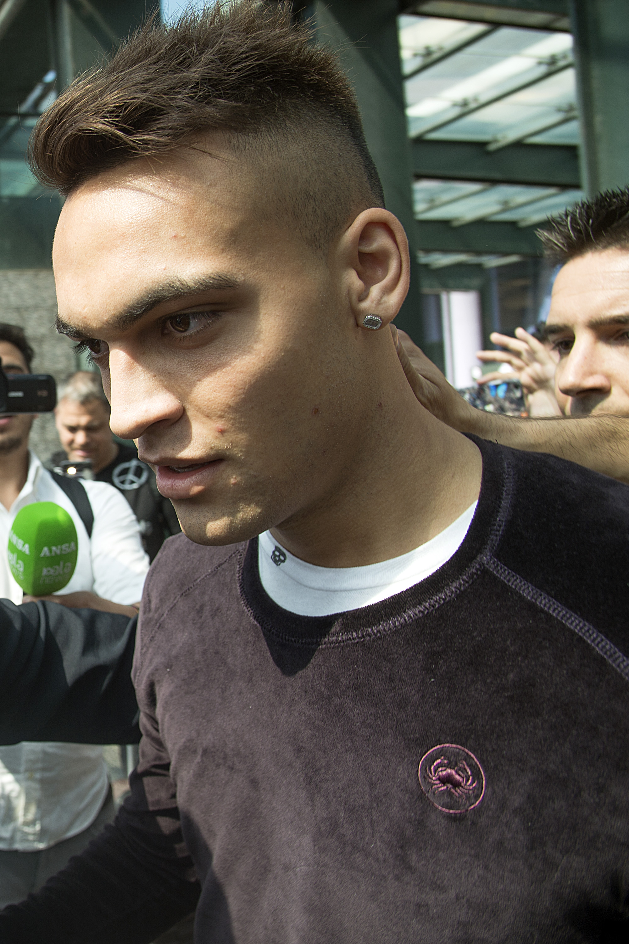 FC Internazionale New Signing Lautaro Martinez Arrives In Milan