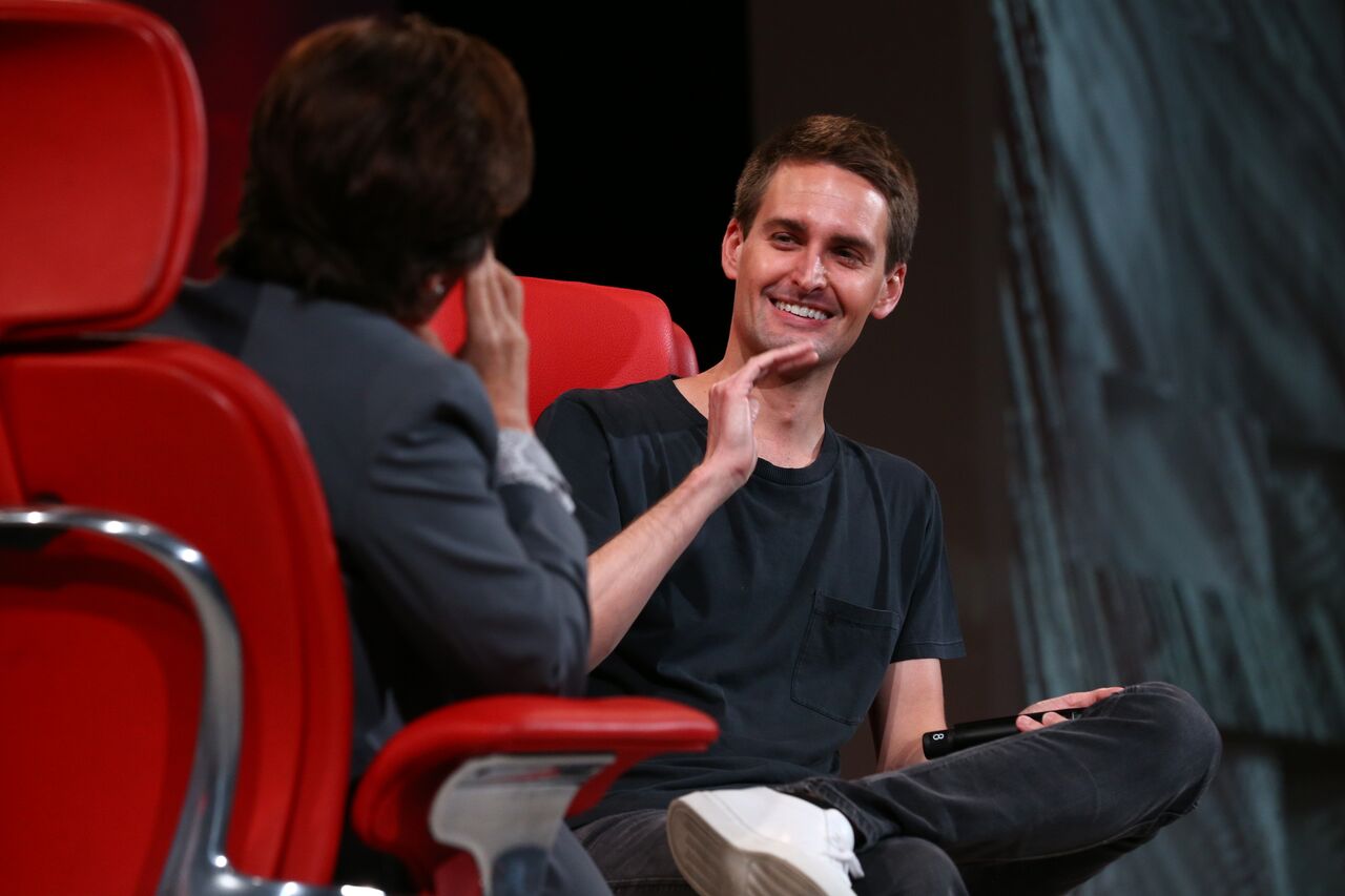 Evan Spiegel, co-founder and CEO of Snapchat maker Snap