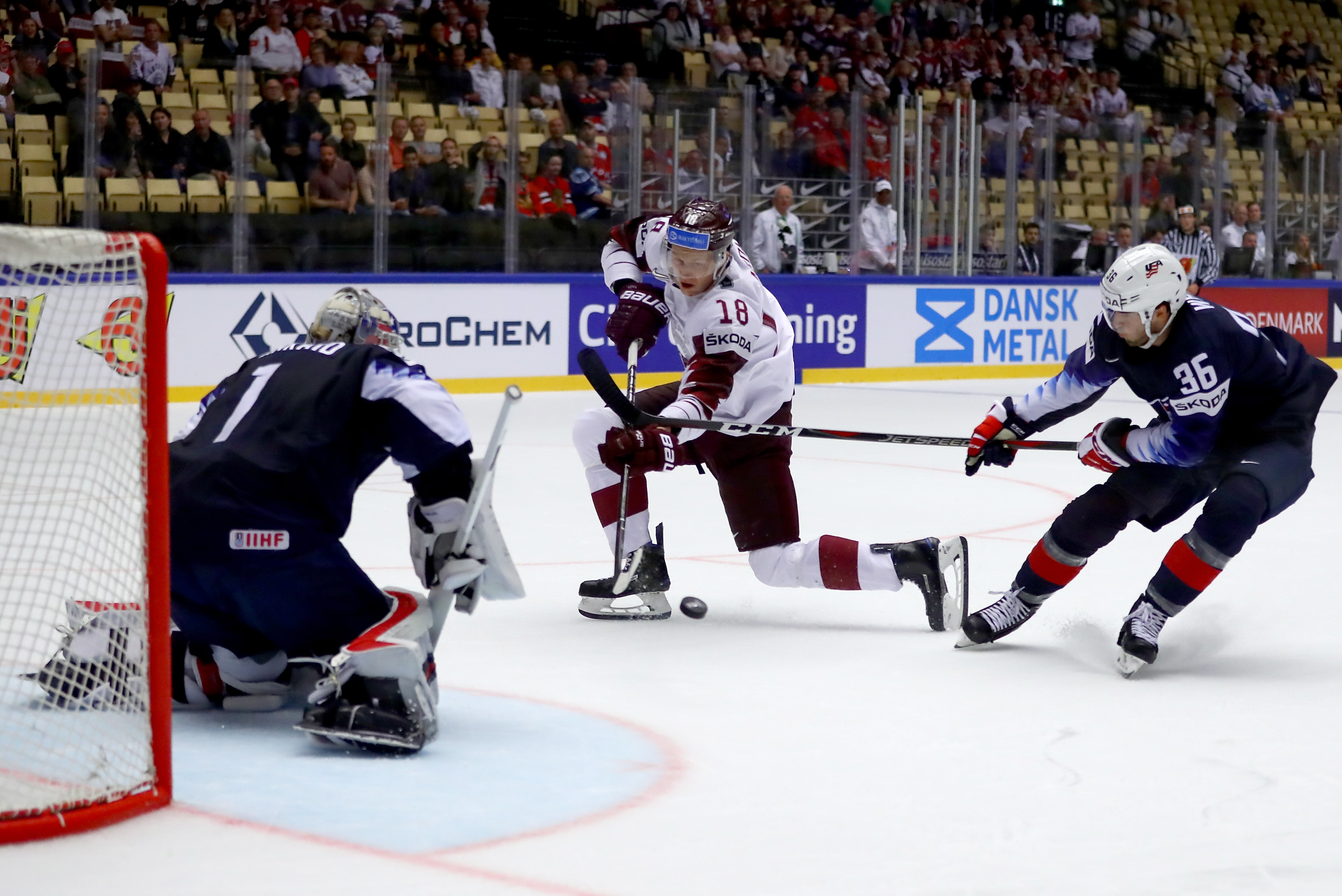 United States v Latvia - 2018 IIHF Ice Hockey World Championship