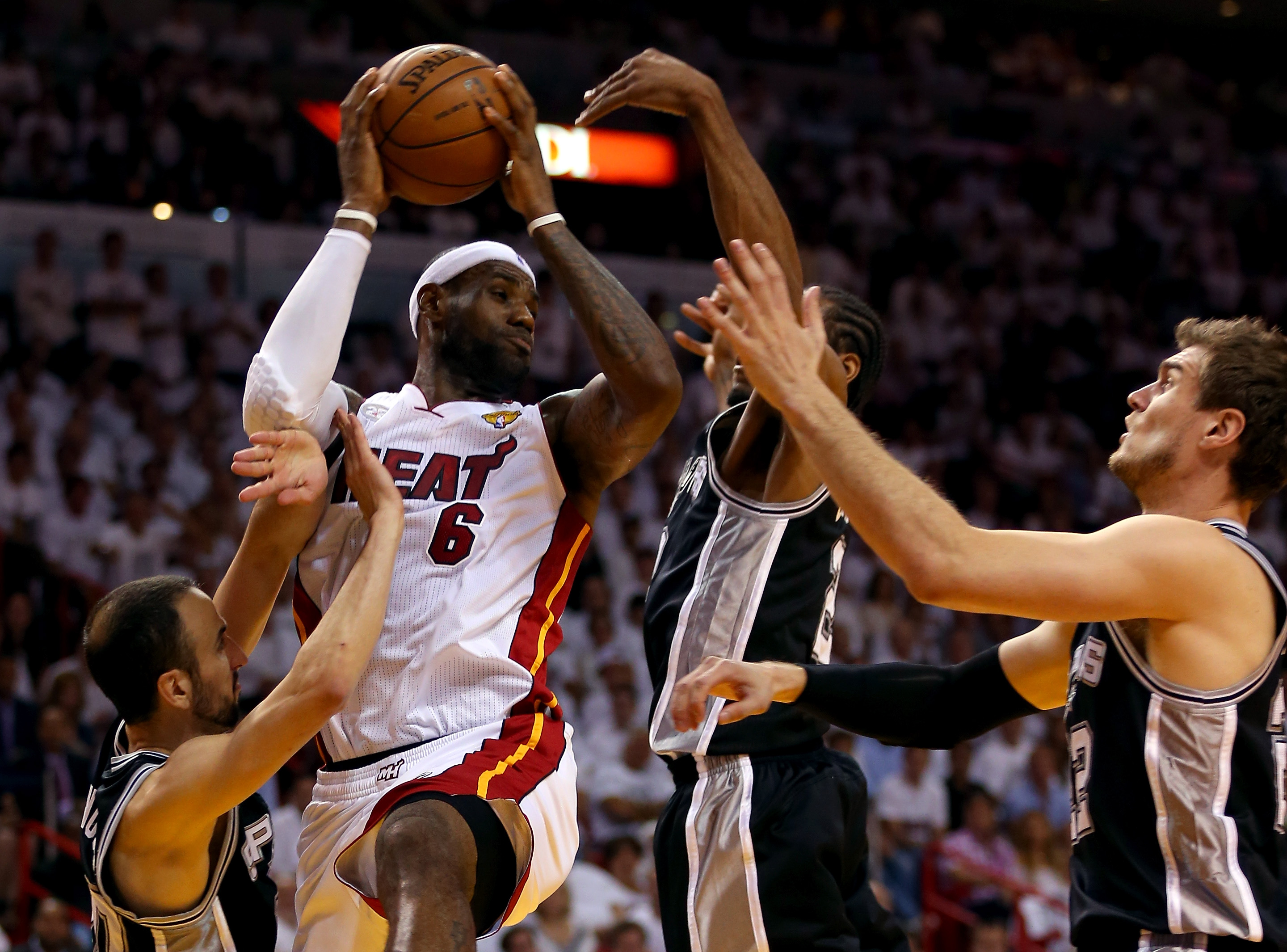 San Antonio Spurs v Miami Heat - Game 7