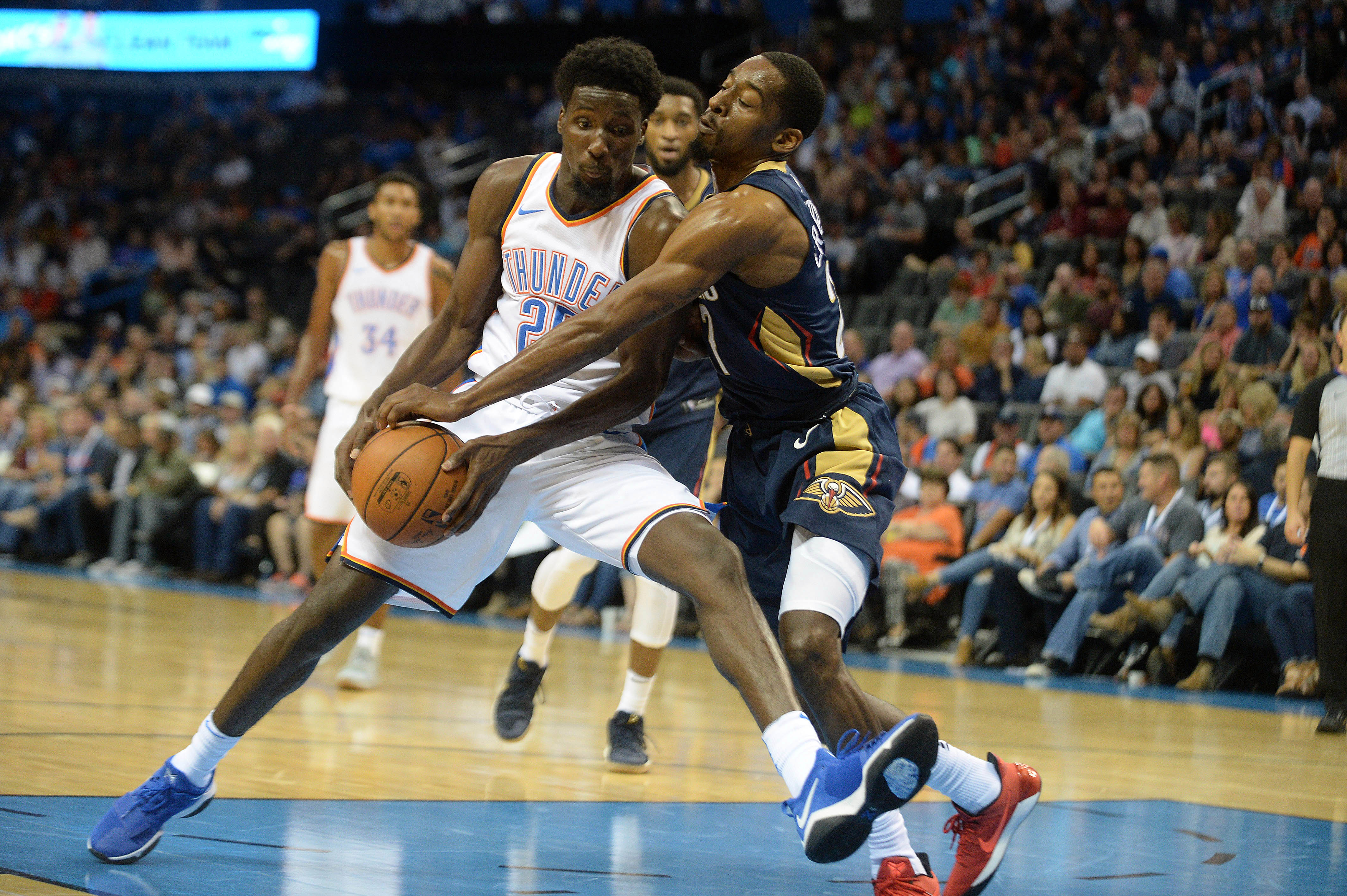 NBA: Preseason-New Orleans Pelicans at Oklahoma City Thunder