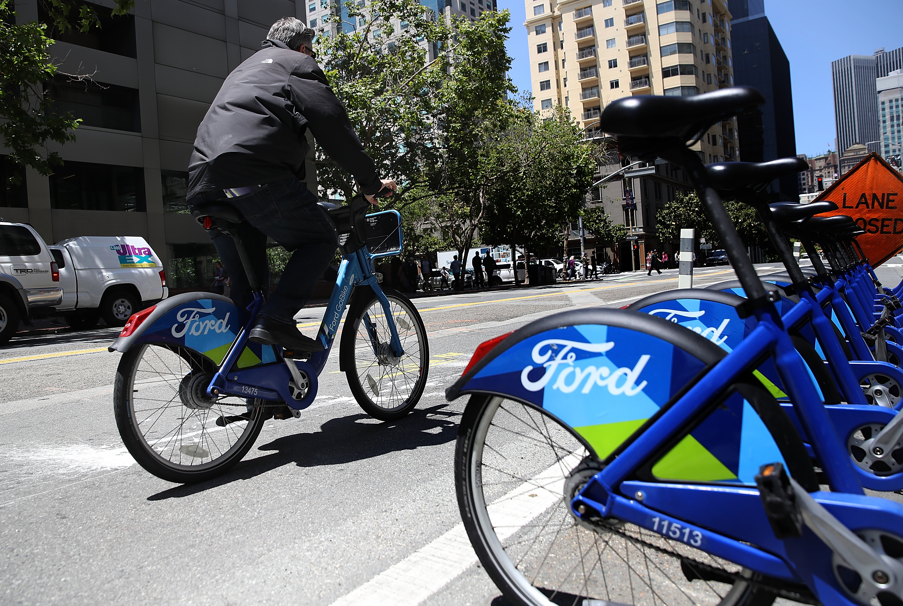 Uber And Lyft Both Bidding For Bike Share Company Motivate
